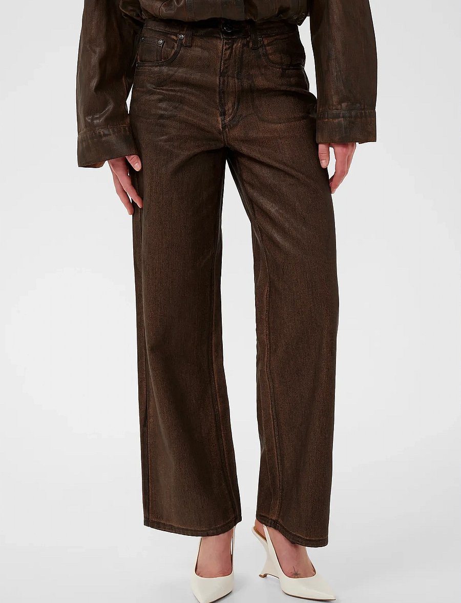 Gestuz - GZcellie HW wide jeans - straight jeans - dachshund - 5