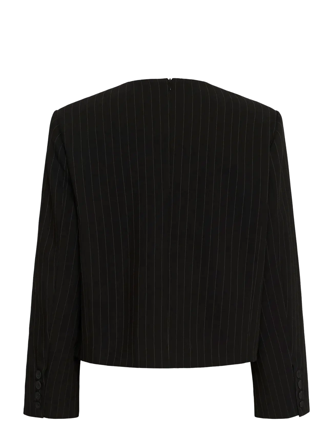 Gestuz - GZjoelle blouse - festtøj til outletpriser - black pinstripe - 2