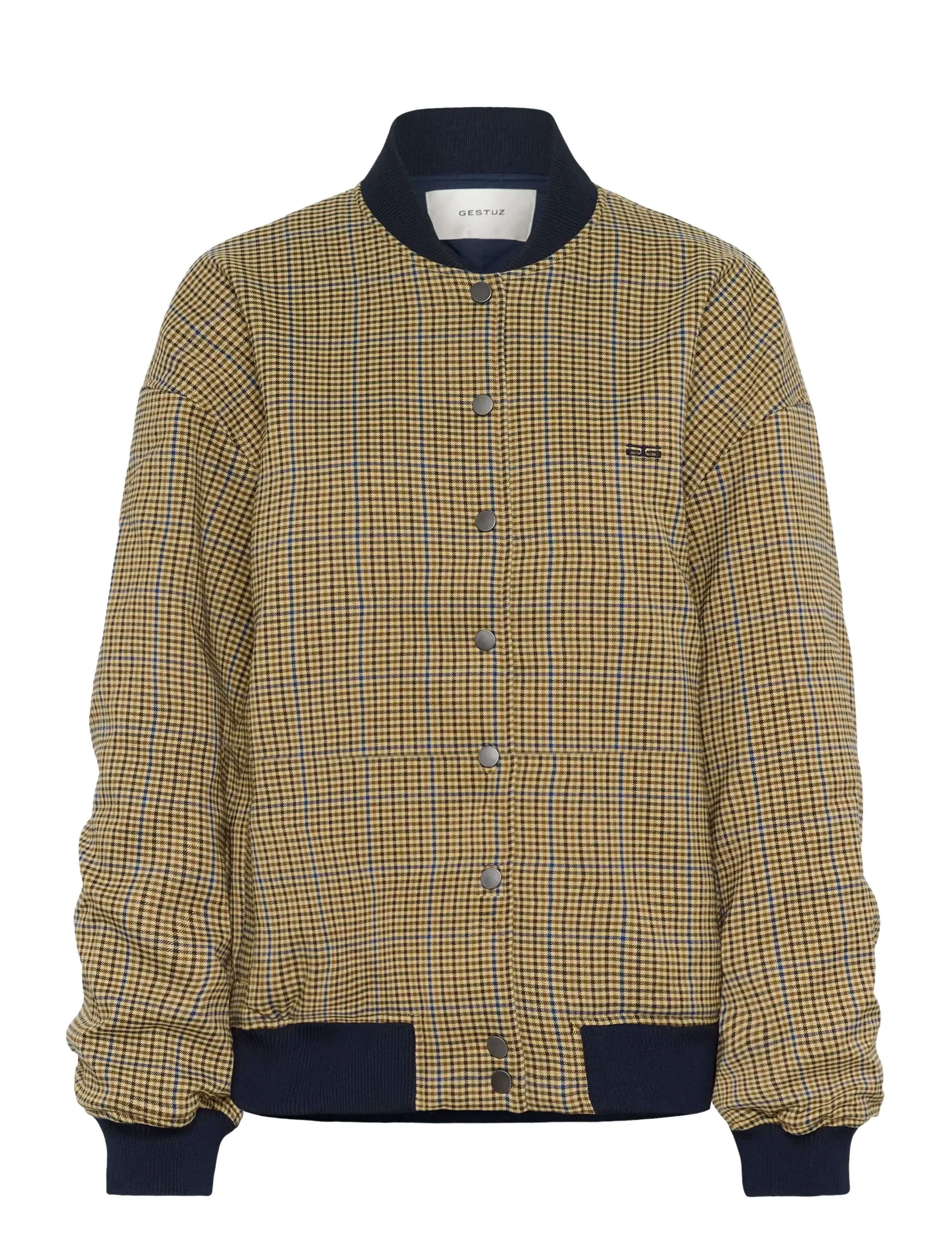 GZchicca bomber - CORN/BROWN/BLUE CHECK