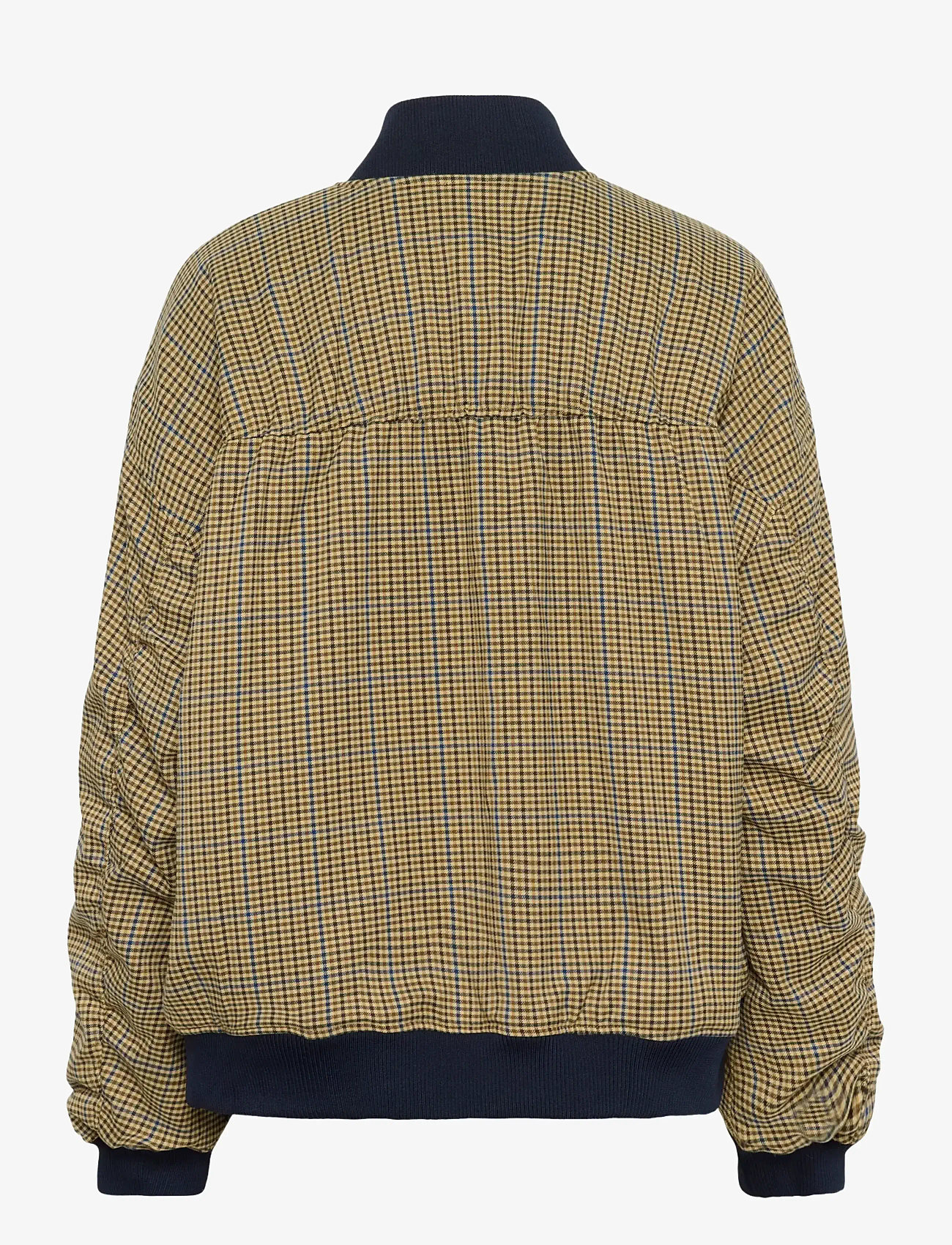 Gestuz - GZchicca bomber - bomber jakid - corn/brown/blue check - 2