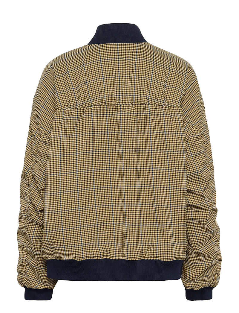 Gestuz - GZchicca bomber - bomber jakid - corn/brown/blue check - 2