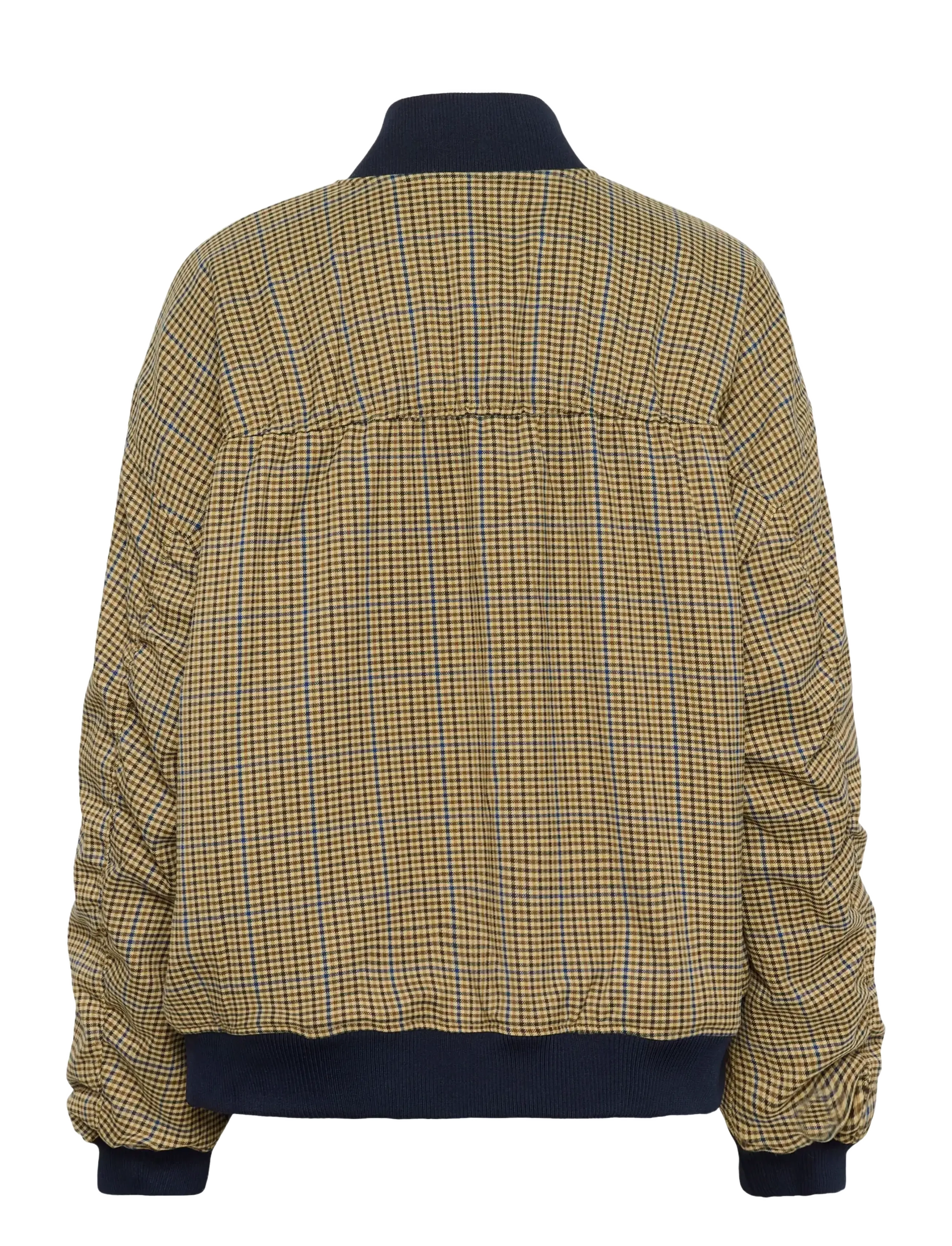 Gestuz - GZchicca bomber - ytterkläder - corn/brown/blue check - 2