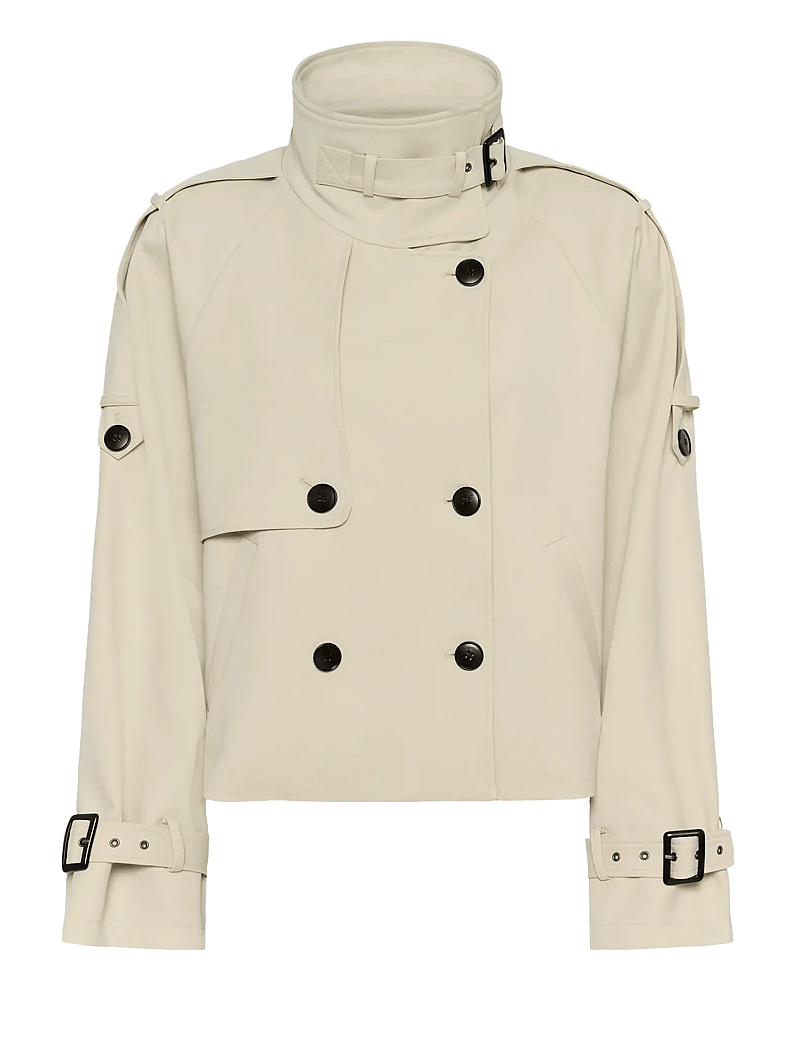 Gestuz - GZavic short trench - frühlingsjacken - ancient scroll - 1