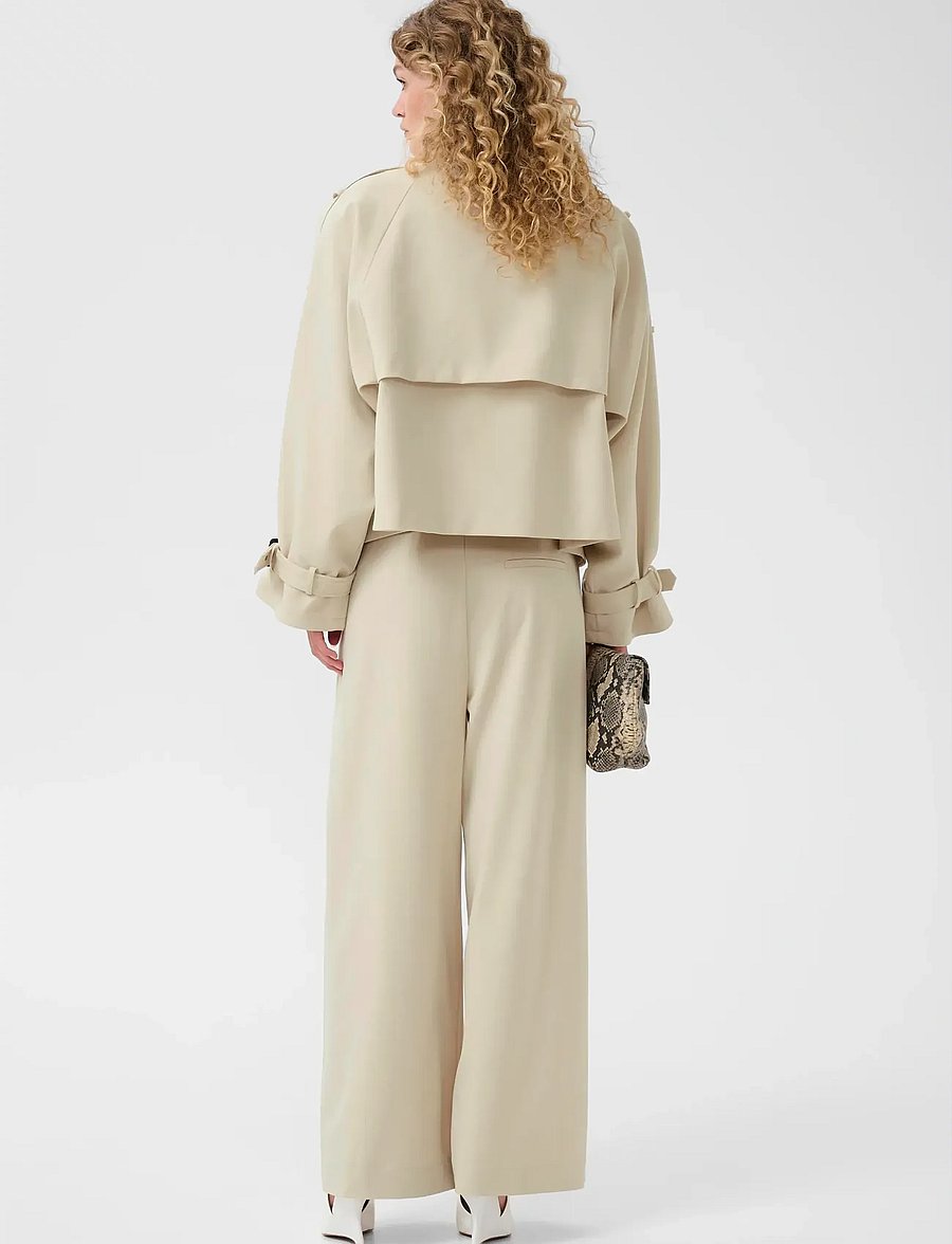 Gestuz - GZavic short trench - light jackets - ancient scroll - 4