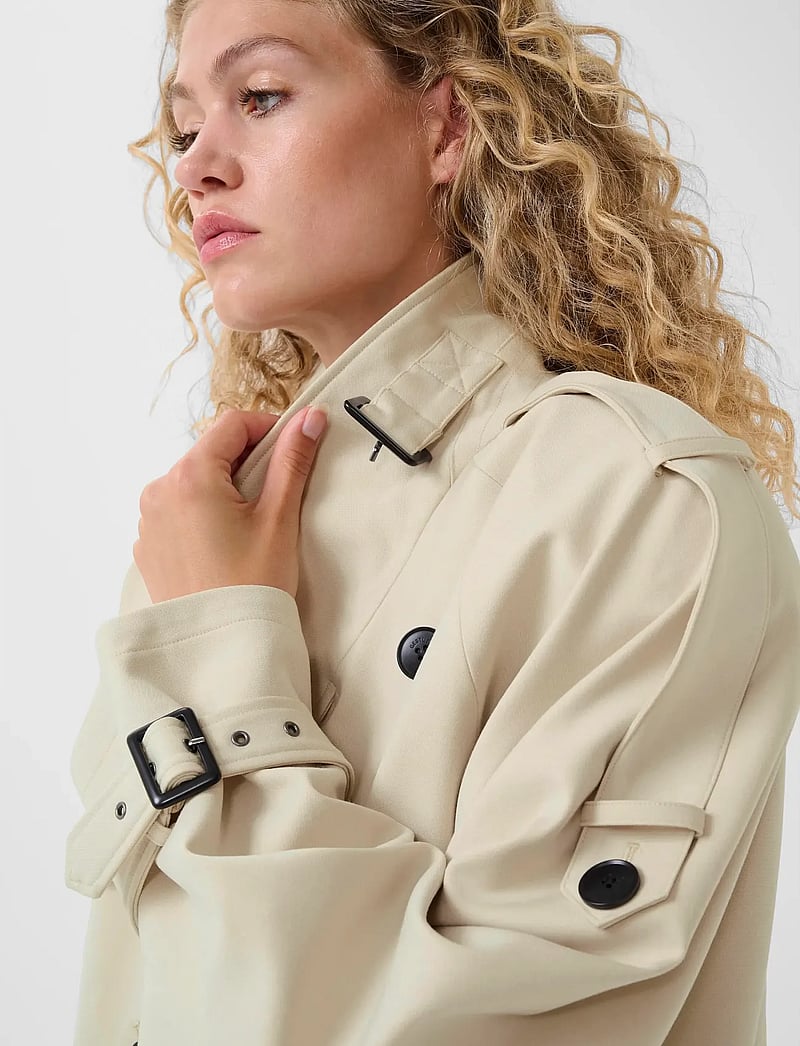 Gestuz - GZavic short trench - frühlingsjacken - ancient scroll - 5