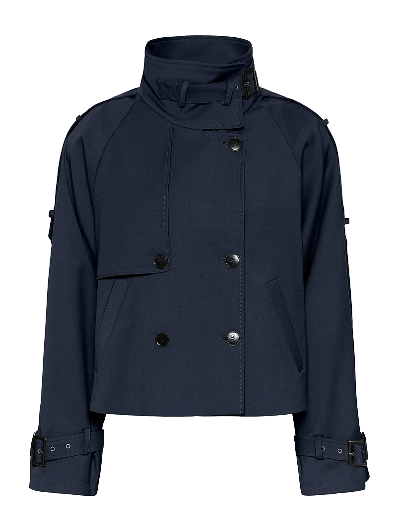 Gestuz - GZavic short trench - vårjackor - sky captain - 1