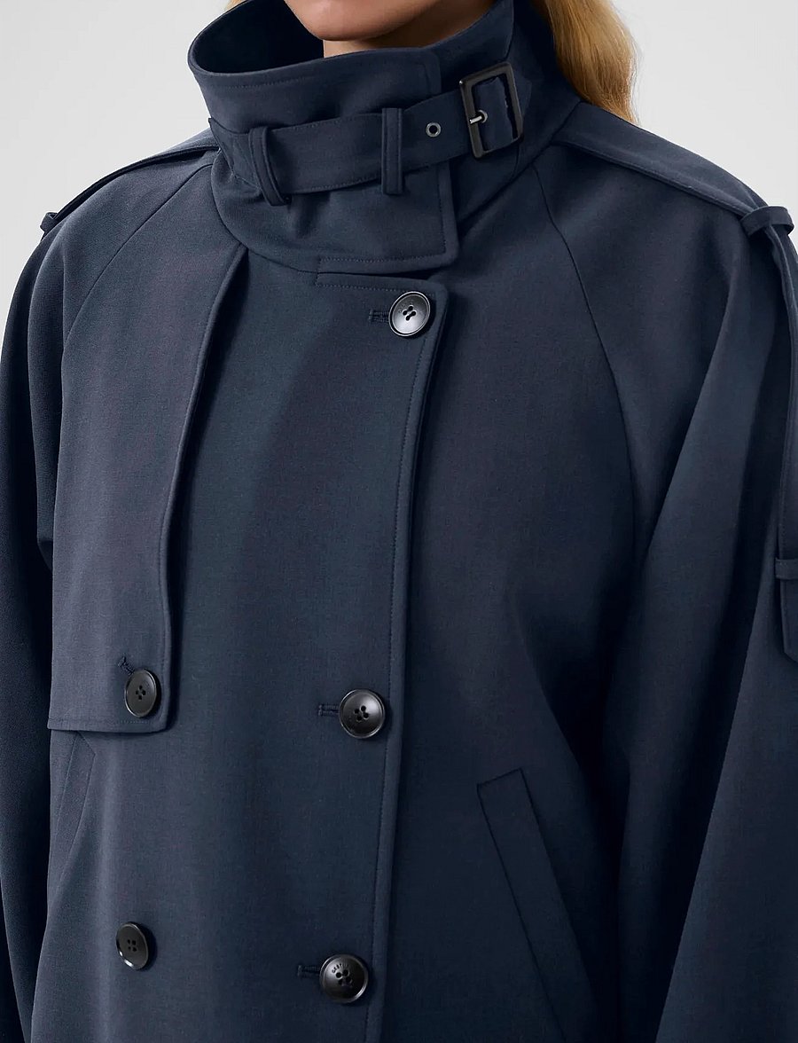 Gestuz - GZavic short trench - leichte jacken - sky captain - 5