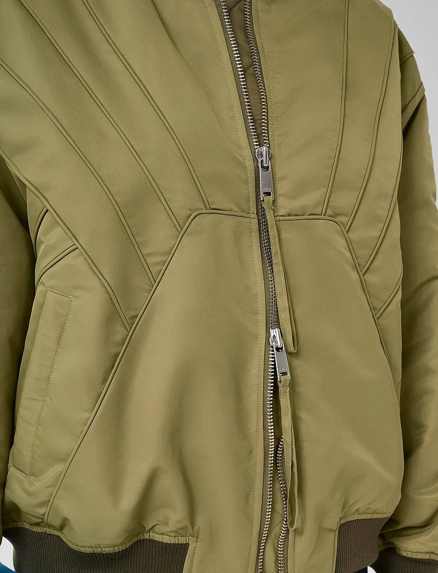 Gestuz - GZaurora bomber - light jackets - dusky green - 5