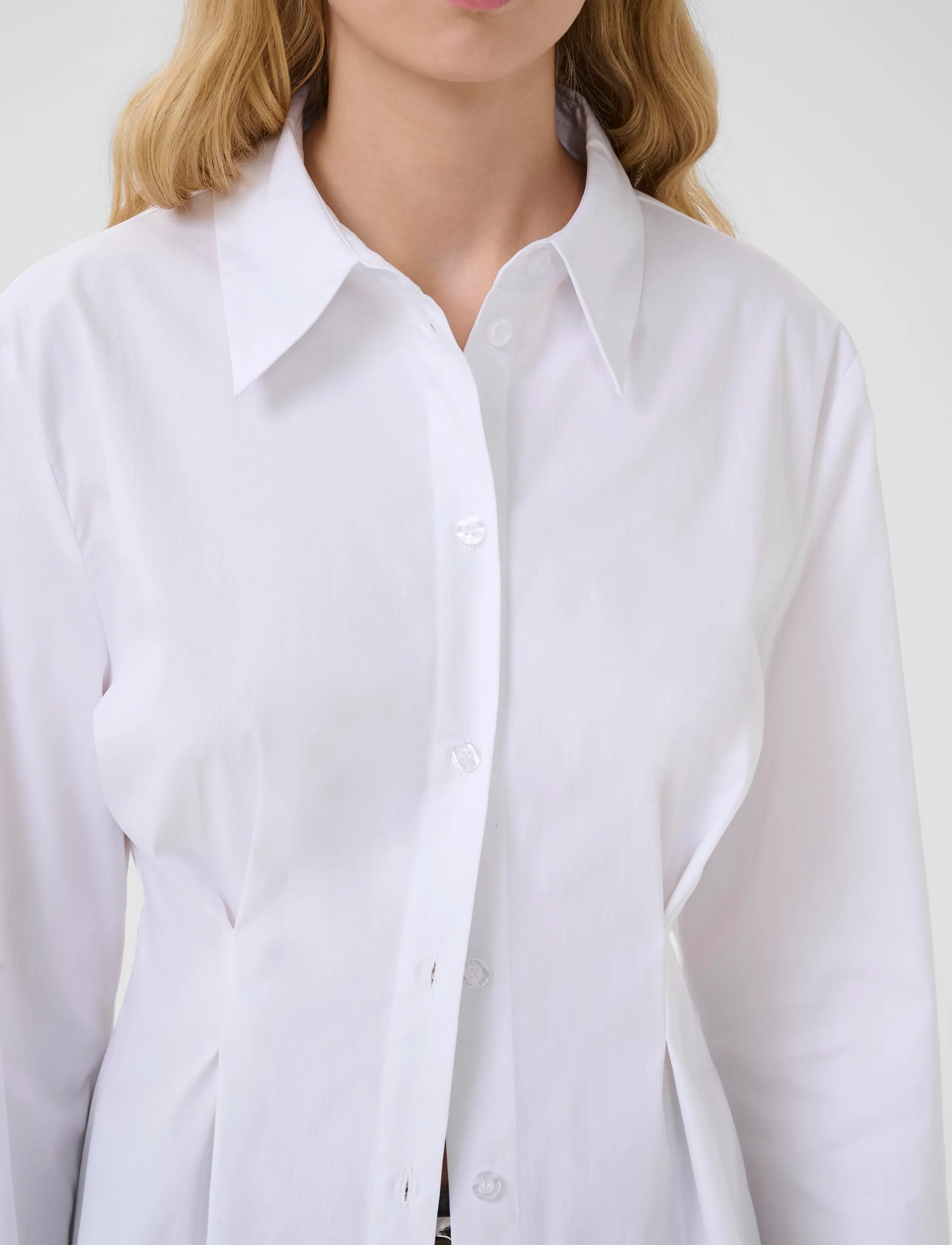 Gestuz - GZopy shirt - long-sleeved shirts - bright white - 5