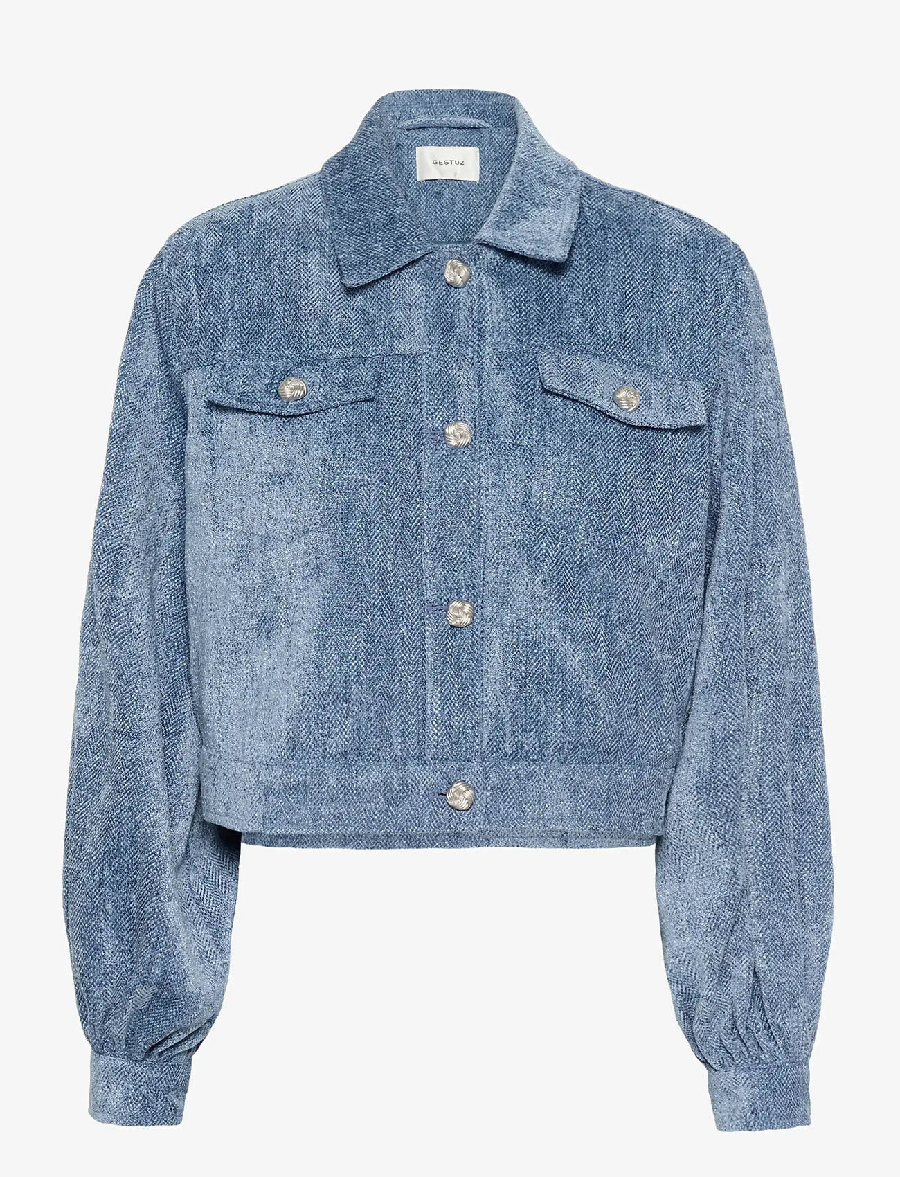 Gestuz - GZvally jacket - höstjackor - denim blue - 1