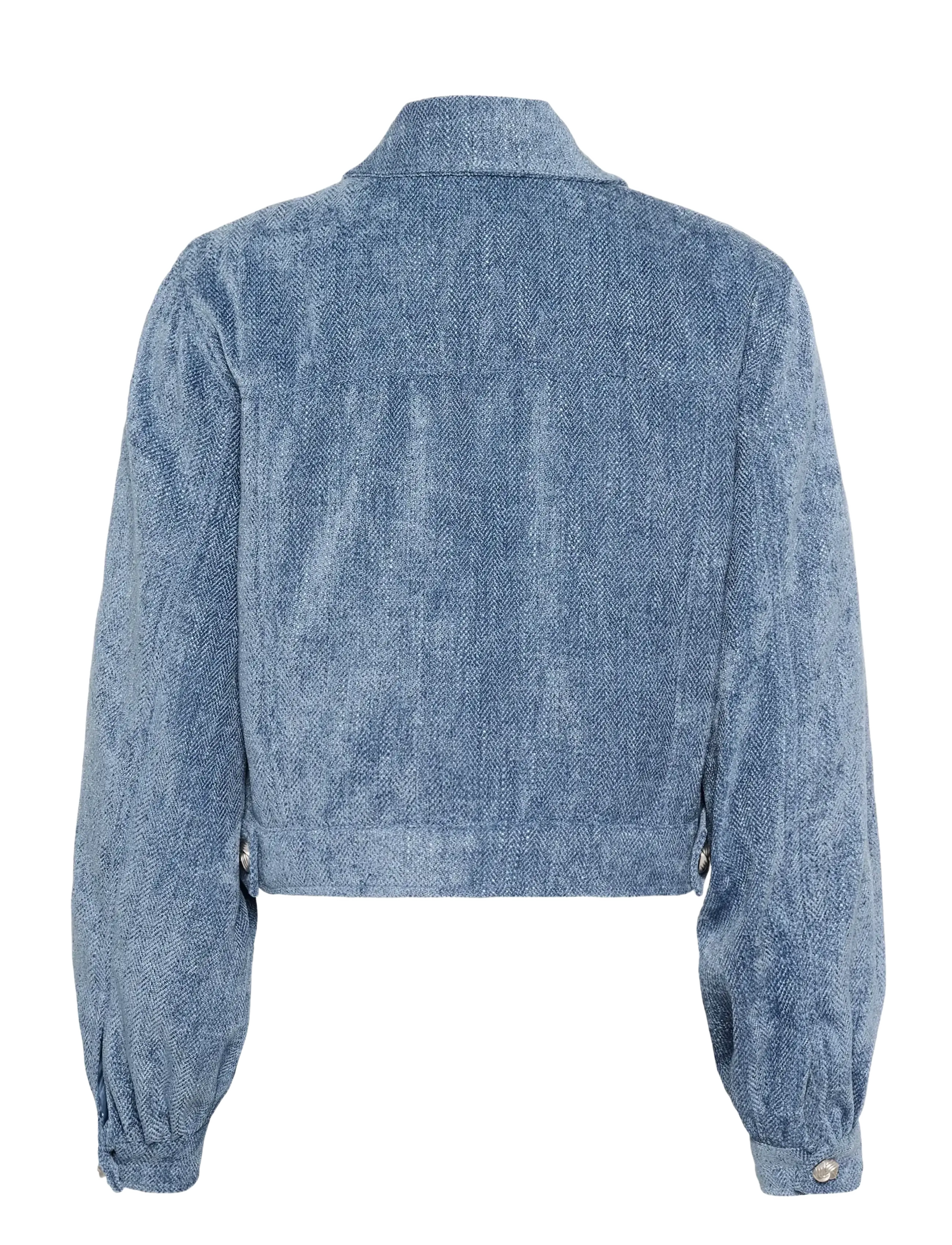 Gestuz - GZvally jacket - frühlingsjacken - denim blue - 2