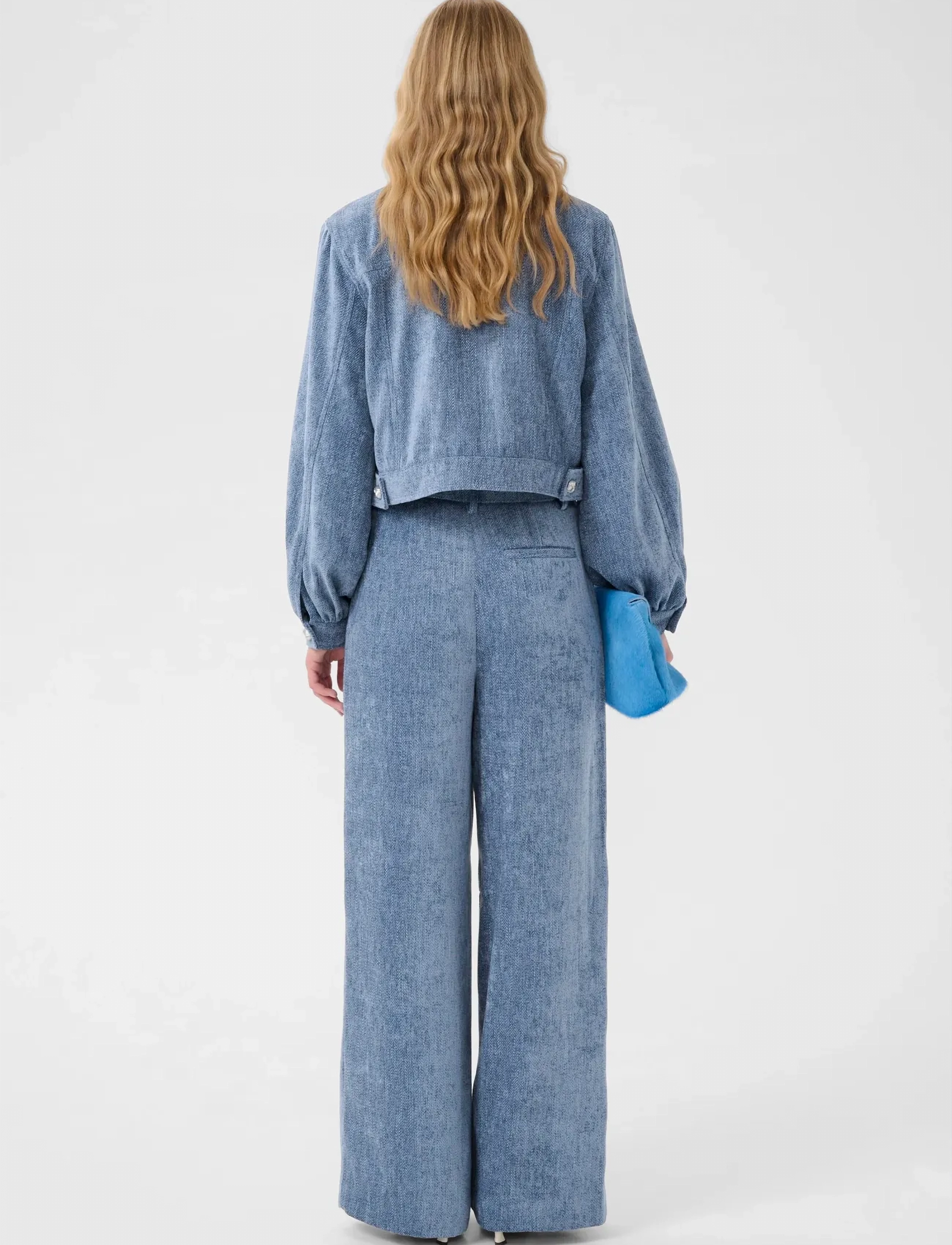 Gestuz - GZvally jacket - frühlingsjacken - denim blue - 4