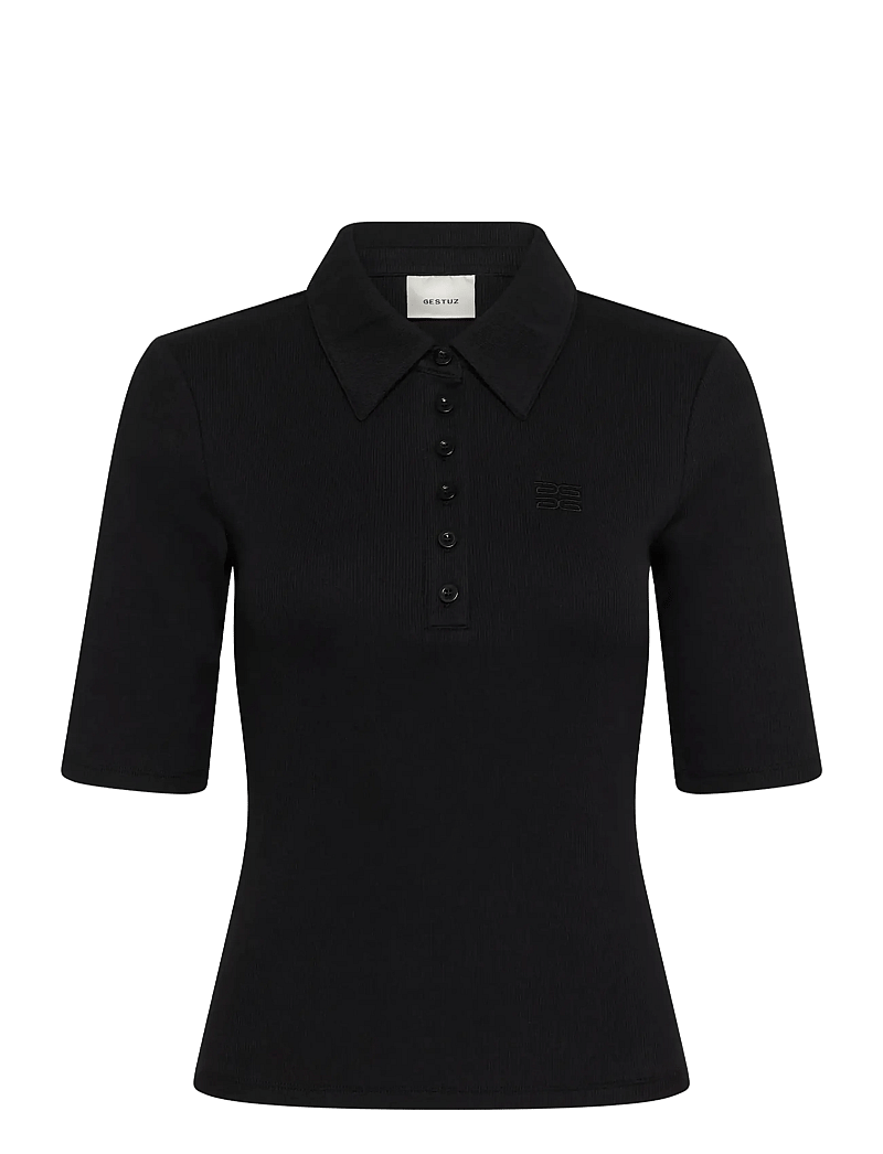 Gestuz - GZdrew polo top NOOS - t-särgid - black - 1
