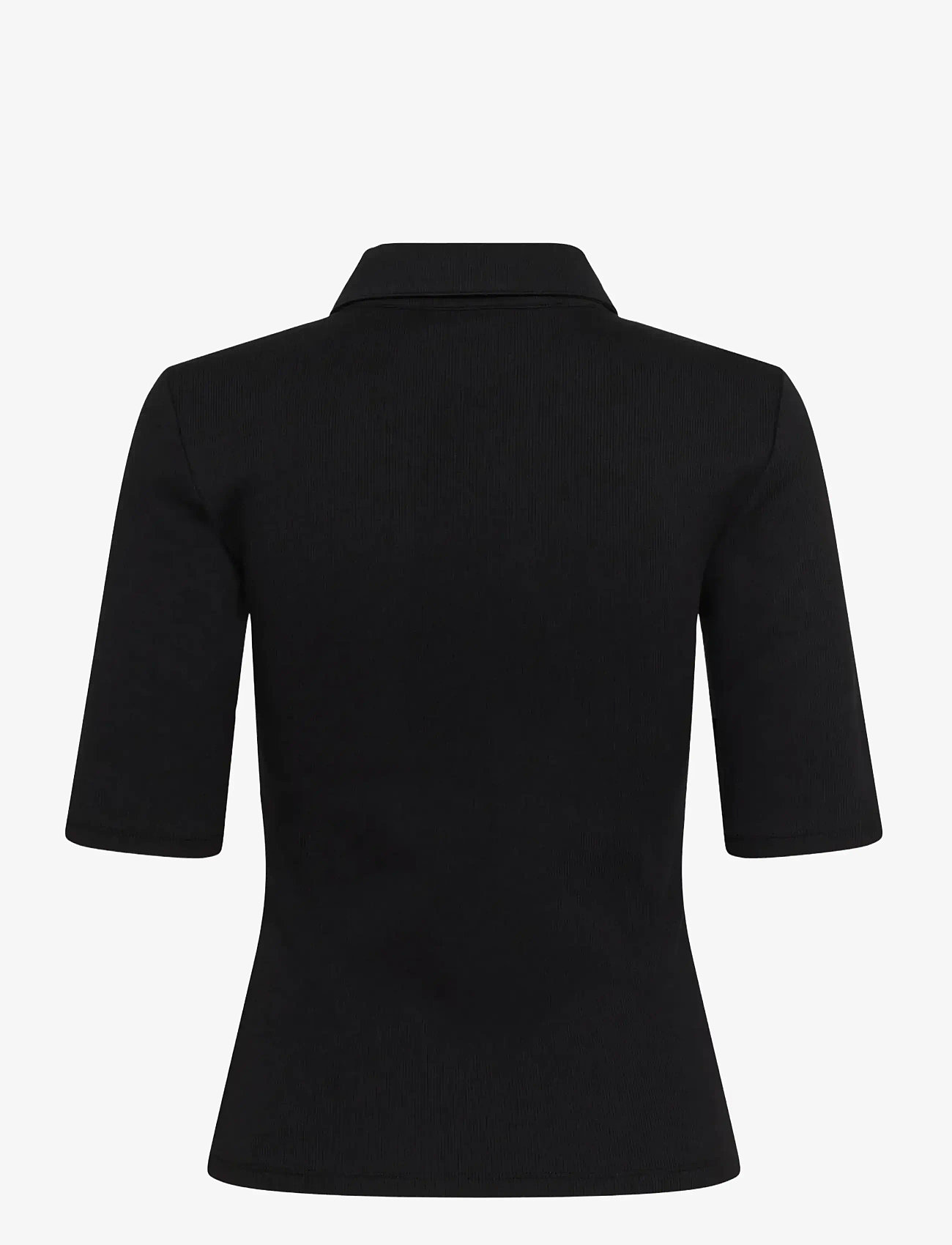 Gestuz - GZdrew polo top NOOS - t-särgid - black - 2