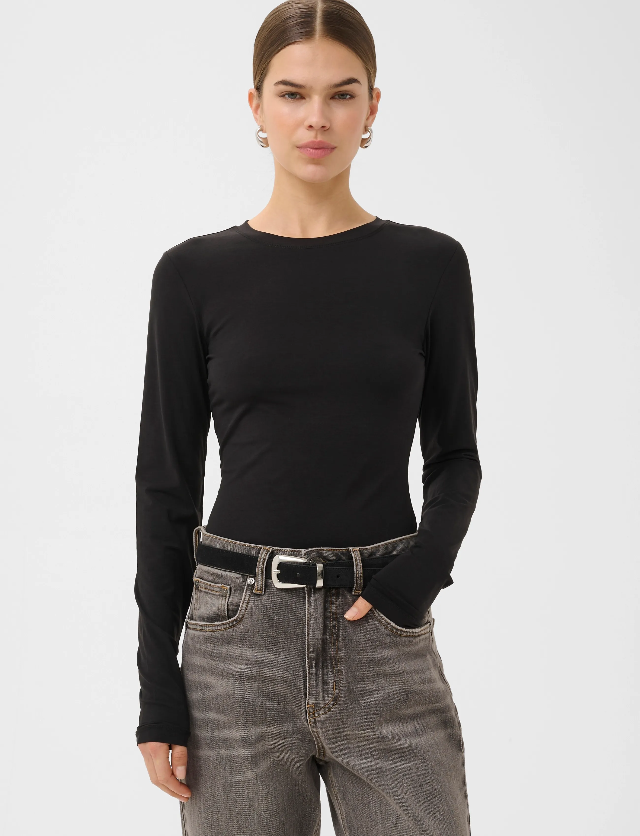 Gestuz - GZmida ls top NOOS - black - 2