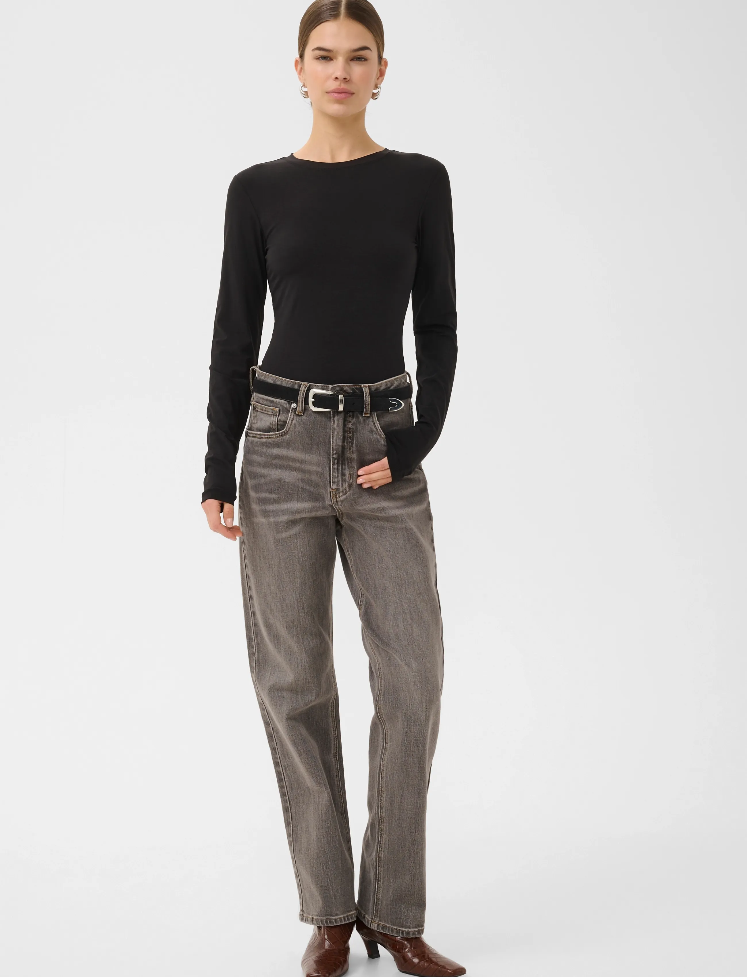 Gestuz - GZmida ls top NOOS - black - 3