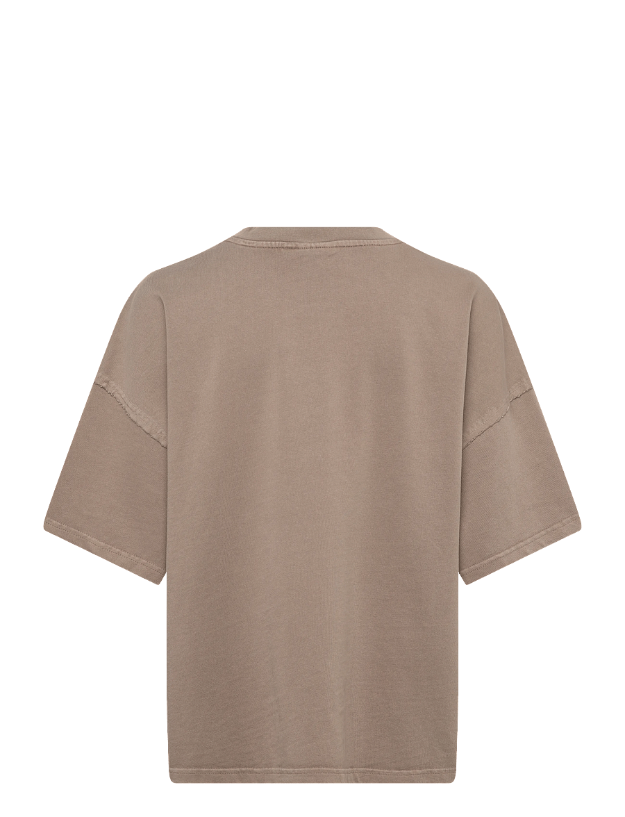 Gestuz - GZjio tee - t-shirts - walnut washed - 1