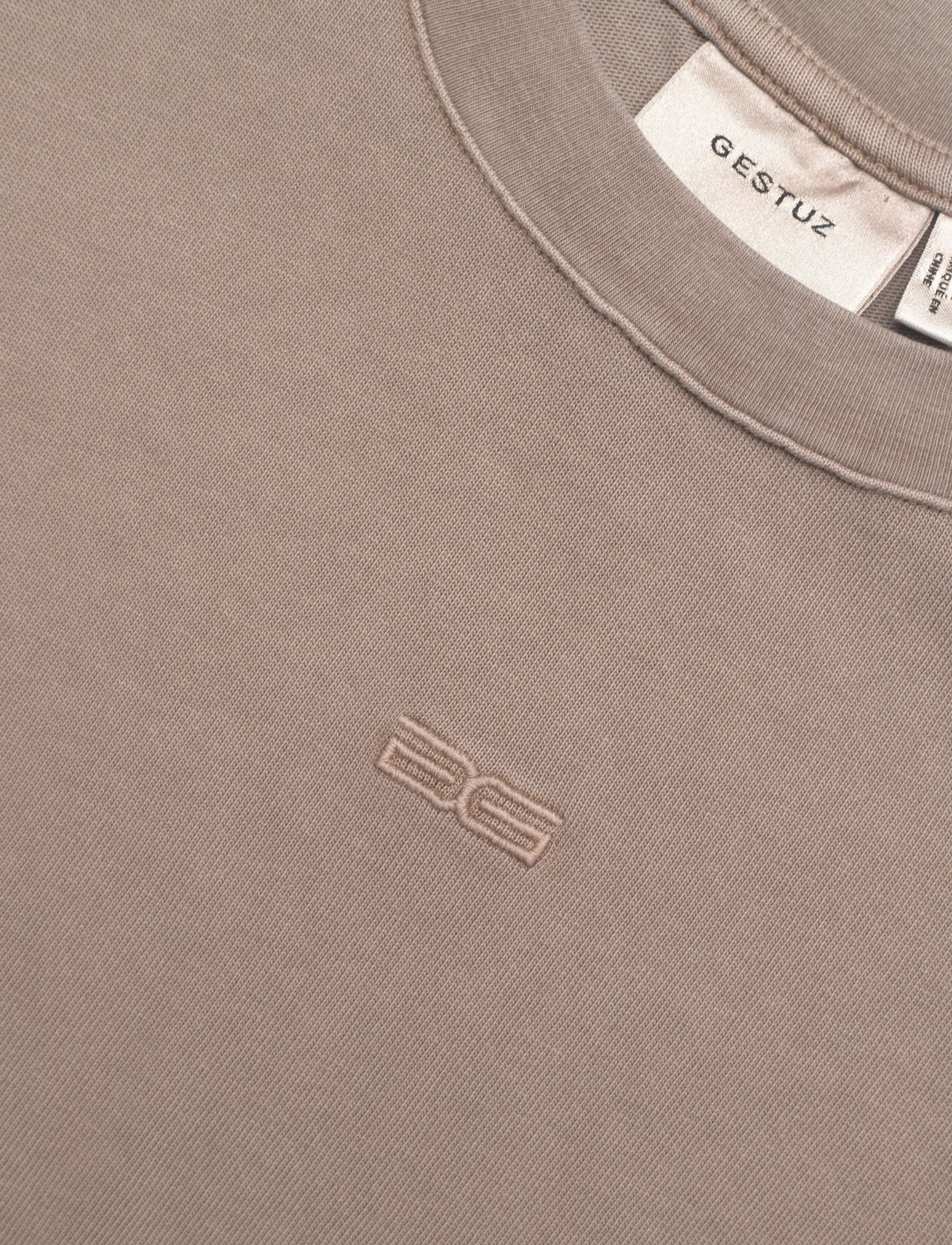 Gestuz - GZjio tee - t-shirts - walnut washed - 2