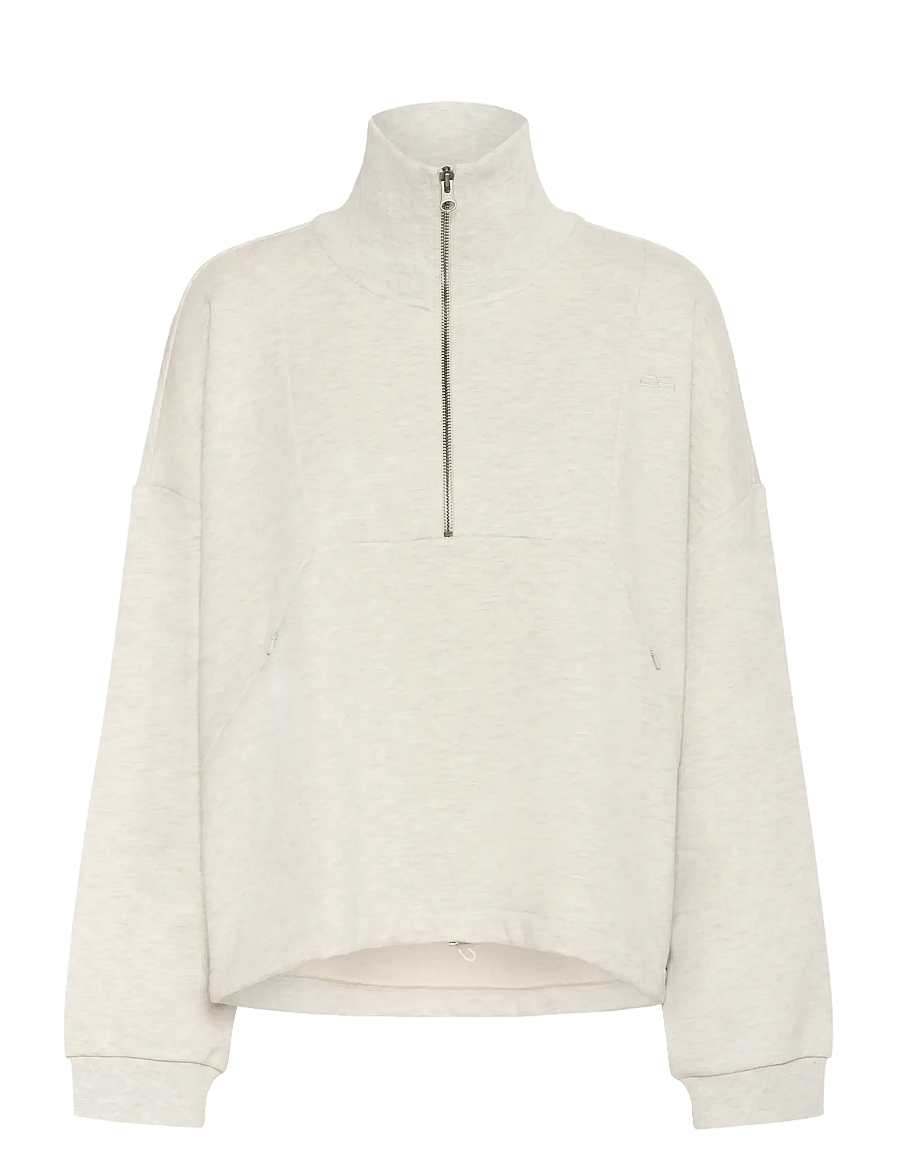 Gestuz - GZnormi sweatshirt - moetrendid - ultra light grey mÉlange - 1
