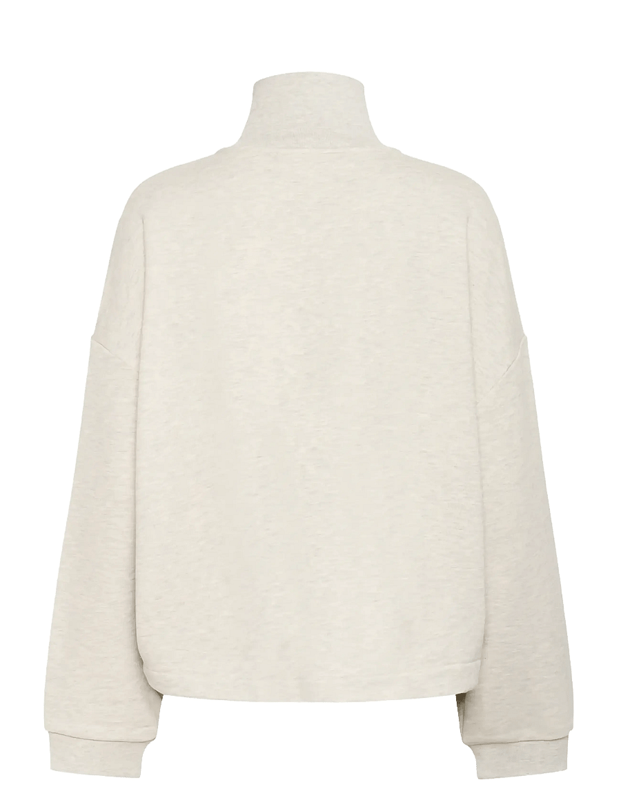 Gestuz - GZnormi sweatshirt - moetrendid - ultra light grey mÉlange - 2
