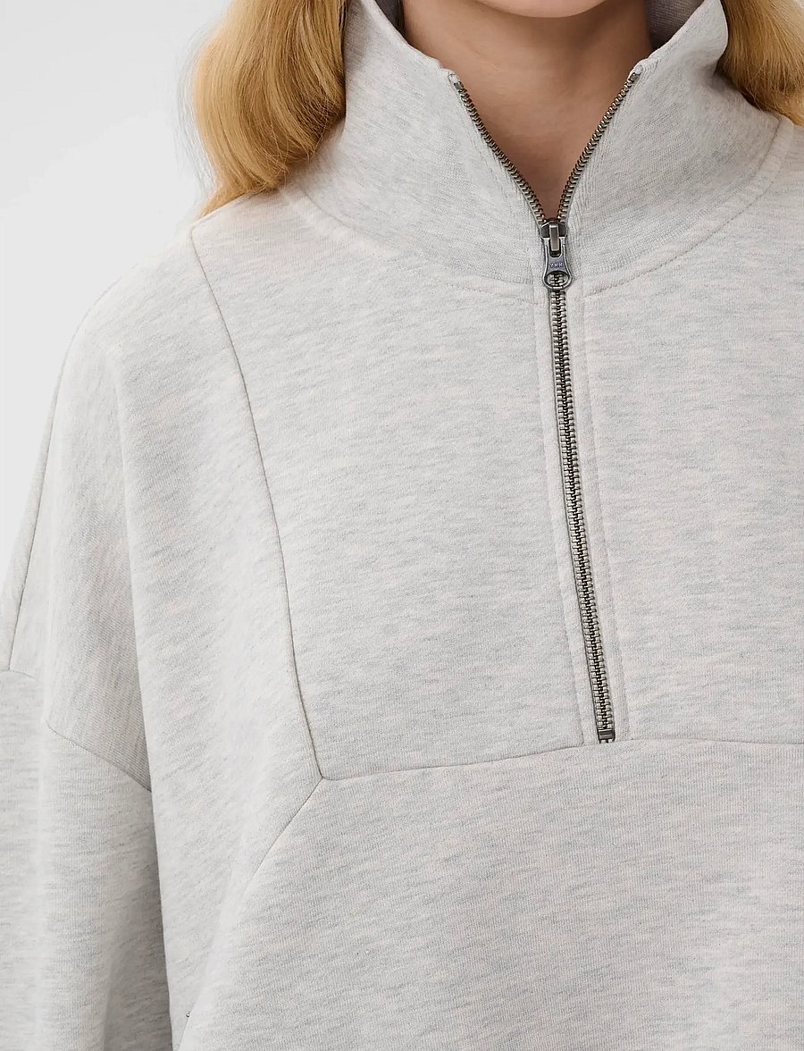 Gestuz - GZnormi sweatshirt - moetrendid - ultra light grey mÉlange - 5