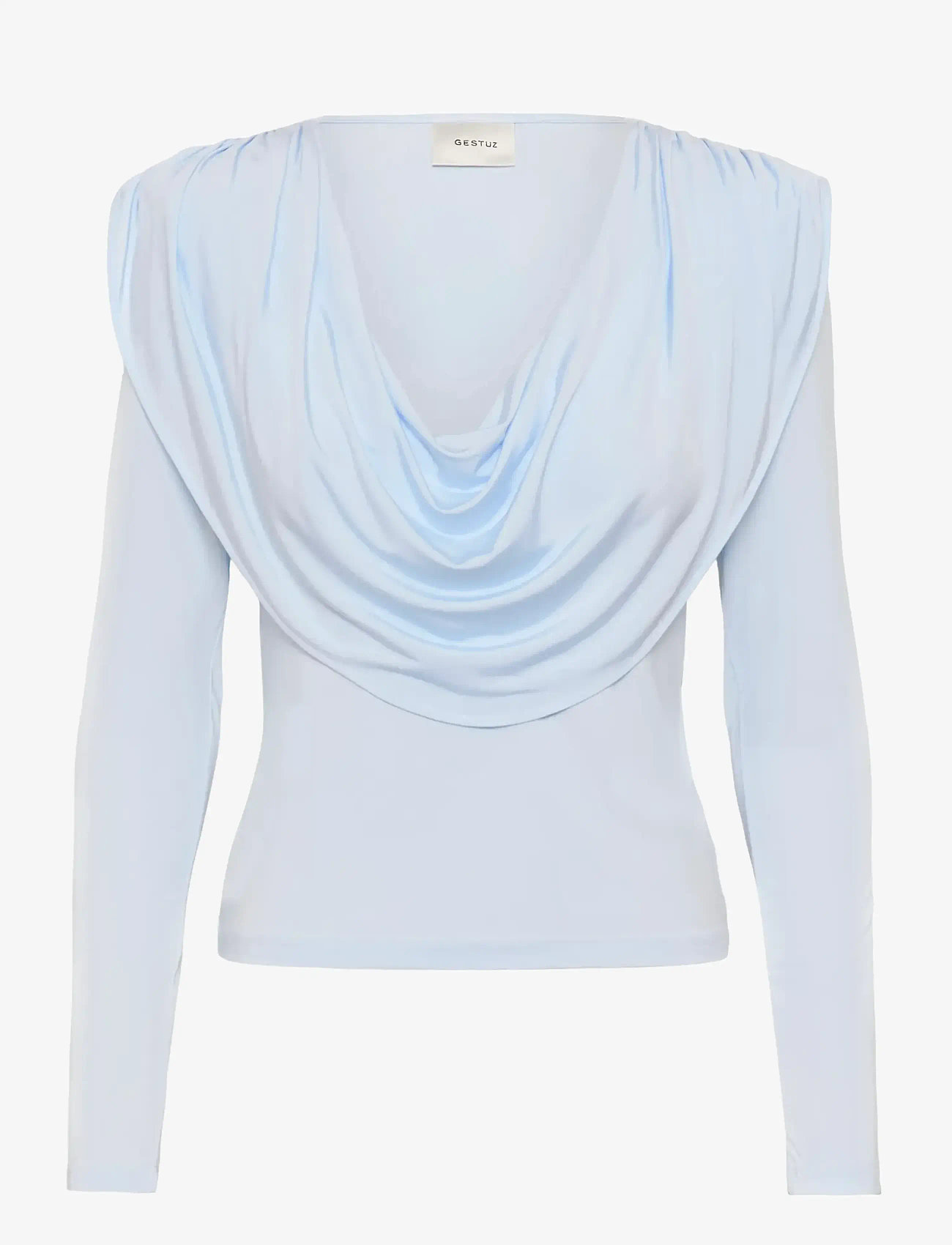 Gestuz - GZlaily ls top - langärmlige tops - blue finch - 1