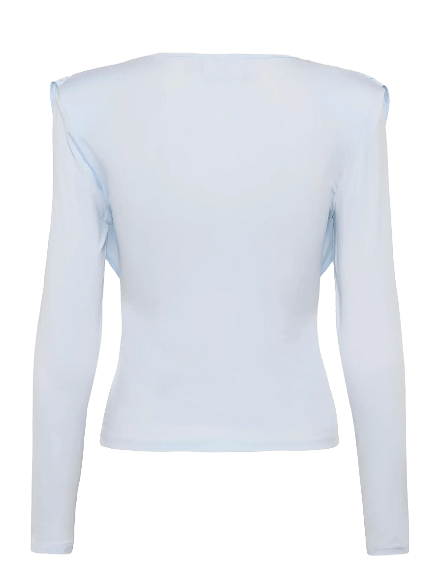 Gestuz - GZlaily ls top - långärmade toppar - blue finch - 2
