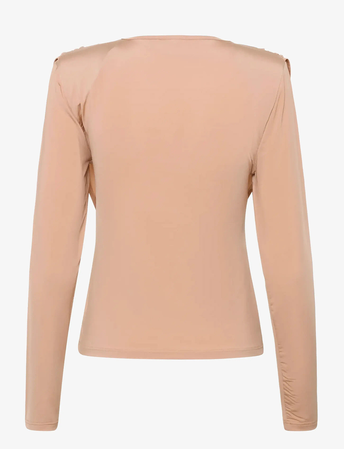 Gestuz - GZlaily ls top - long-sleeved tops - maple sugar - 2