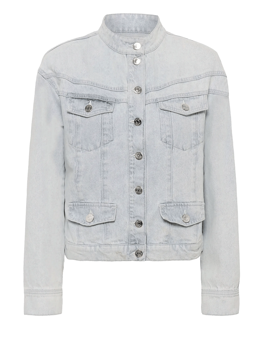 Gestuz - Gzparwana shirt - teksatagid - vintage light denim - 1