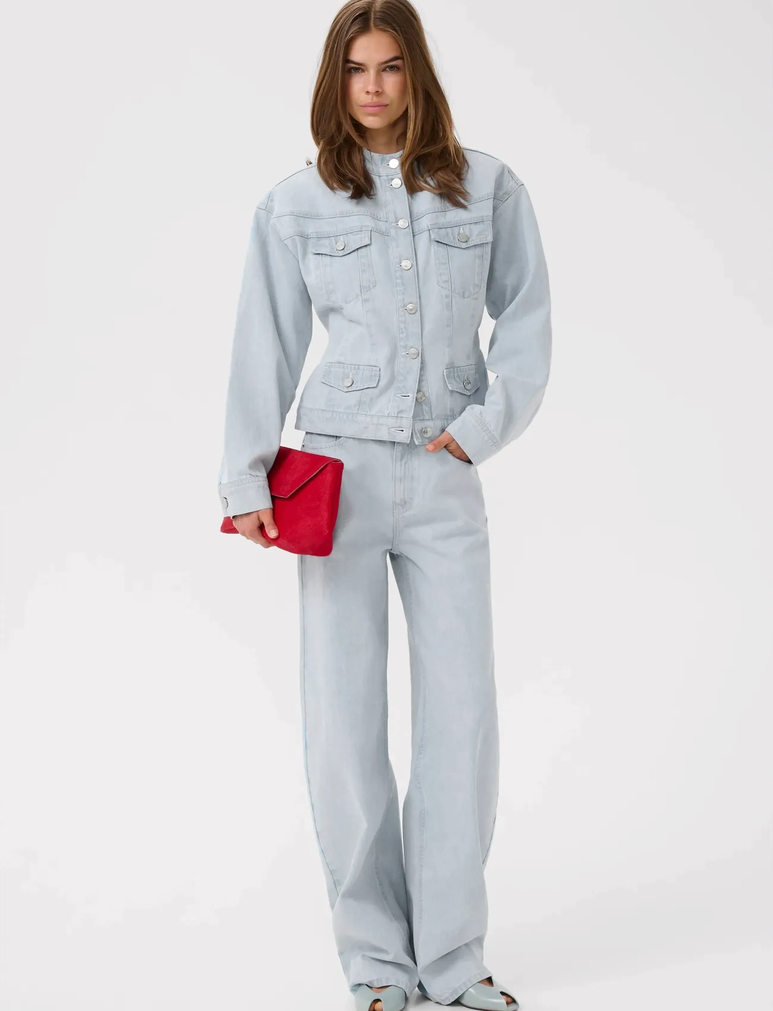 Gestuz - Gzparwana shirt - overtøj - vintage light denim - 3