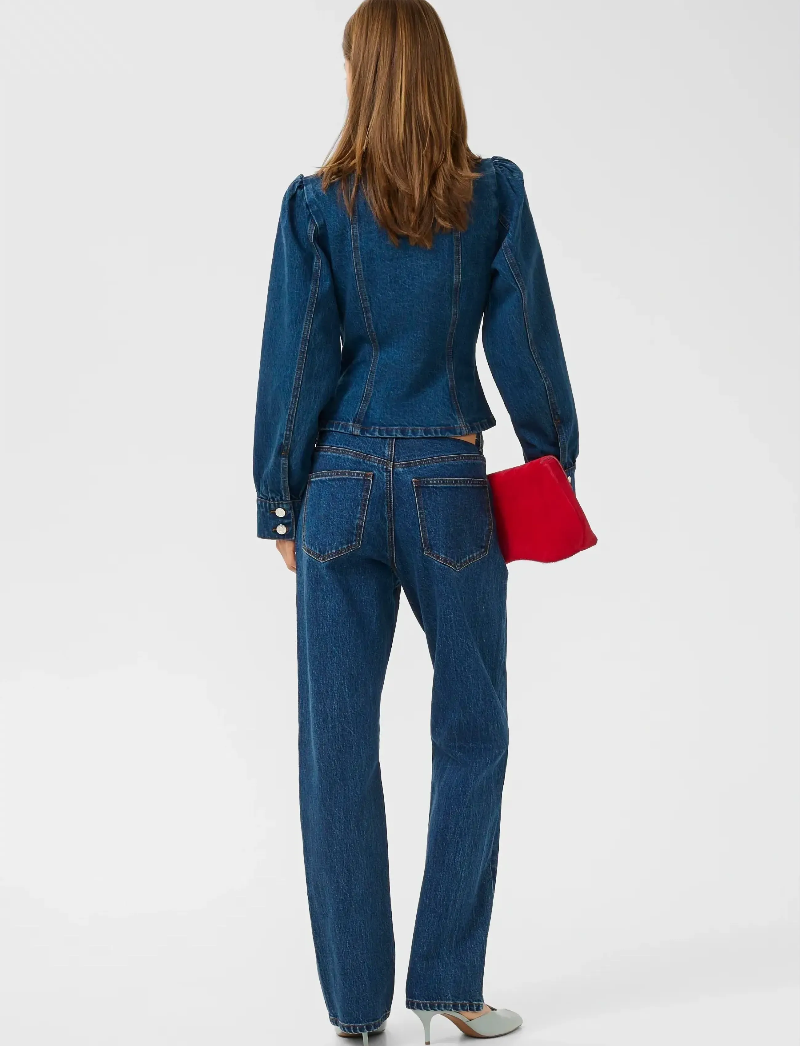 Gestuz - GZsamia HW jeans - straight jeans - indigoblue - 4