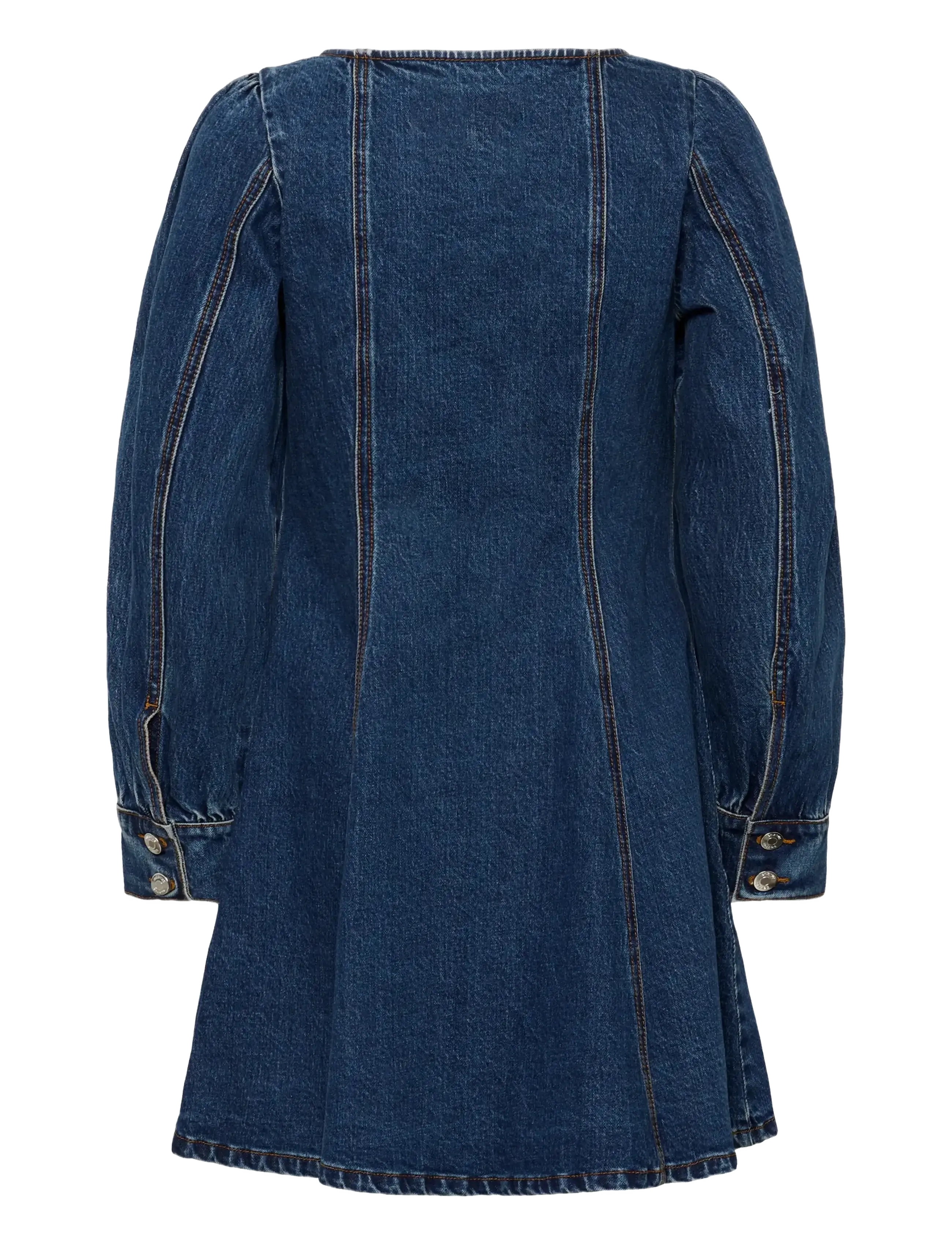 Gestuz - GZsamia dress - jeansklänningar - indigoblue - 2