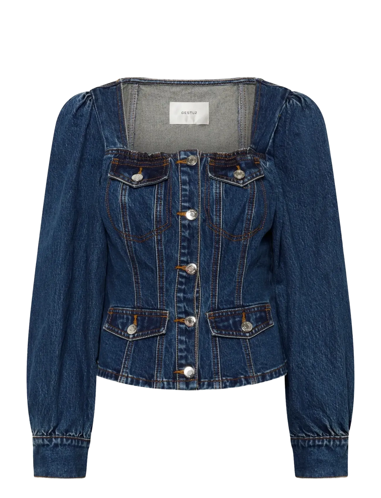 GESTUZ Gzsamia Oberteil Blau - 40 - Damen