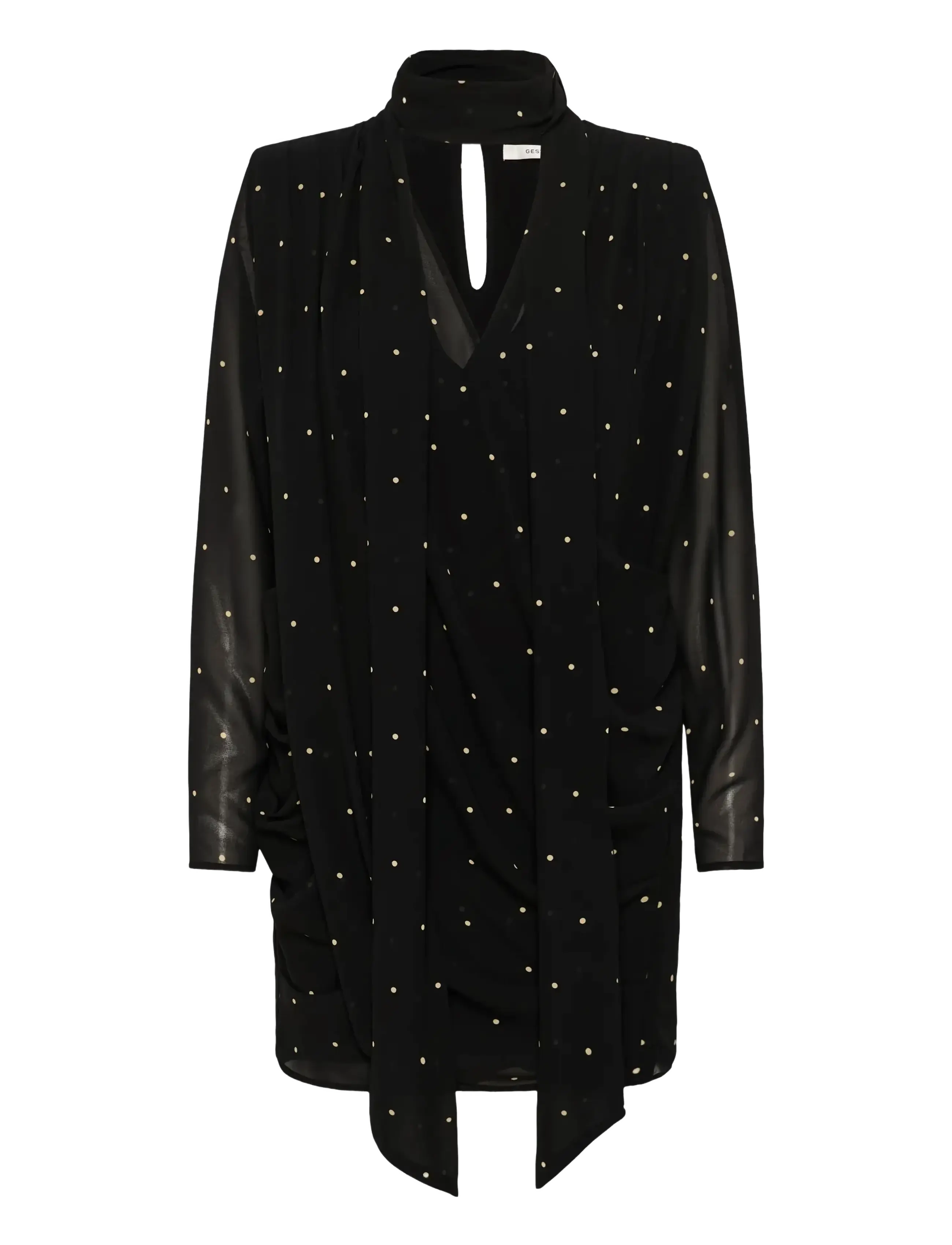 Gestuz GZdorthie P dress - Korte kjoler - KHAKI DOT / black