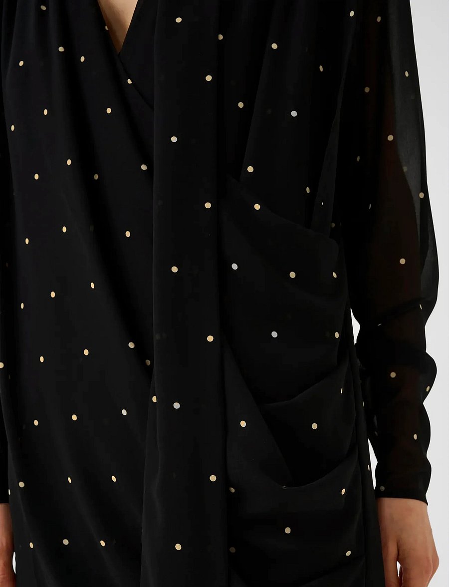 Gestuz - GZdorthie P dress - pidulikud kleidid - khaki dot - 5