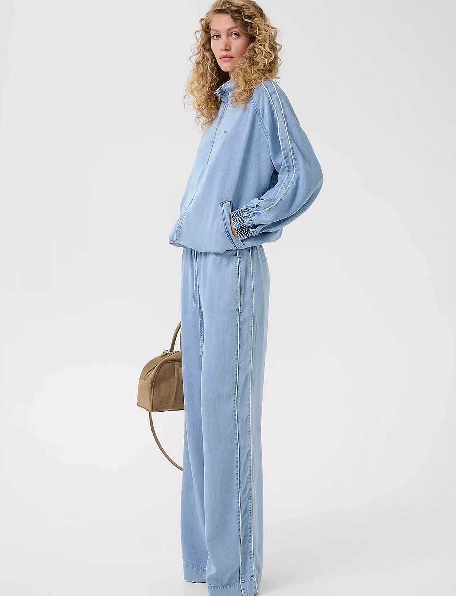 Gestuz - GZsea jacket - džinsa virsjakas - mid denim blue - 5