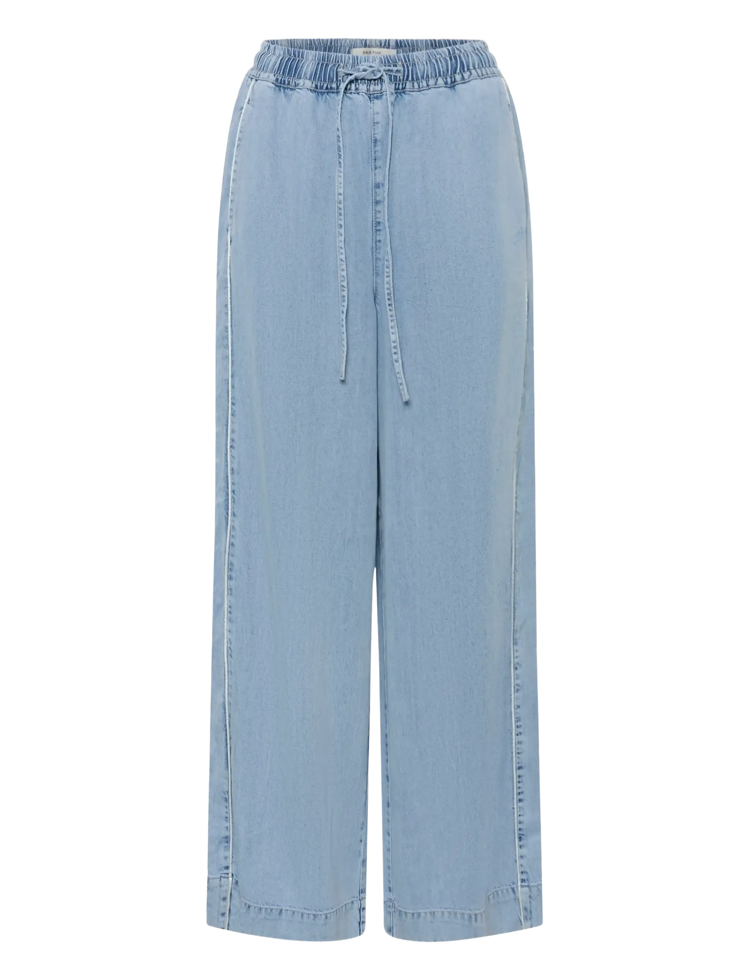 Gestuz GZsea HW pants - Gestuz - MID DENIM BLUE / blue