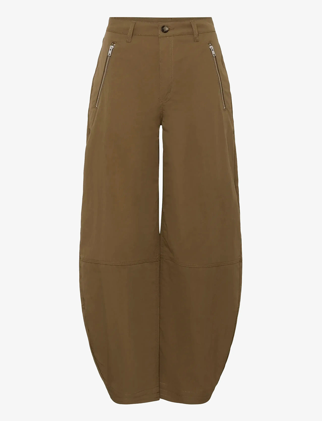 Gestuz - GZzandaya HW pants - barrel trousers - ermine - 1