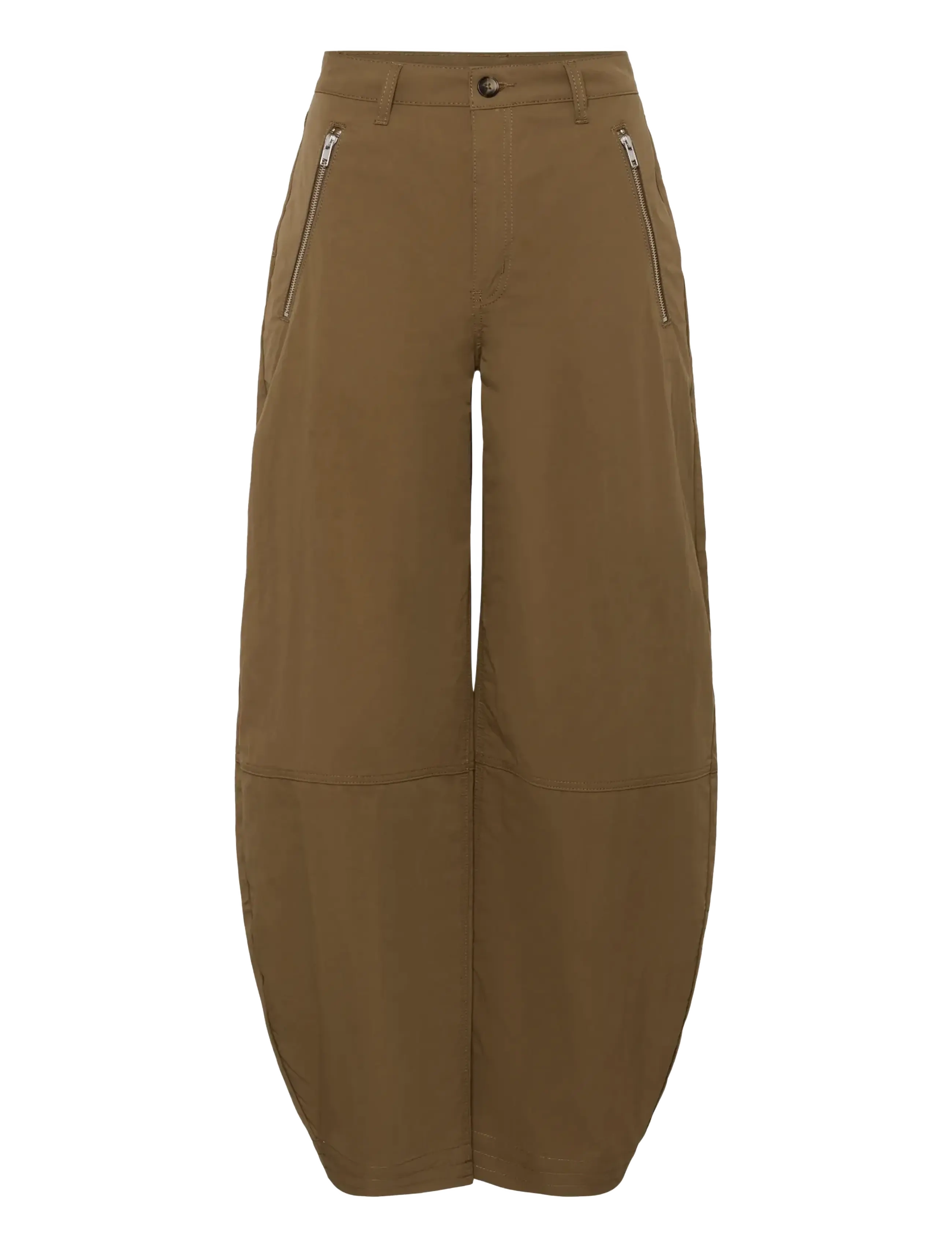 Gestuz - GZzandaya HW pants - barrel trousers - ermine - 1