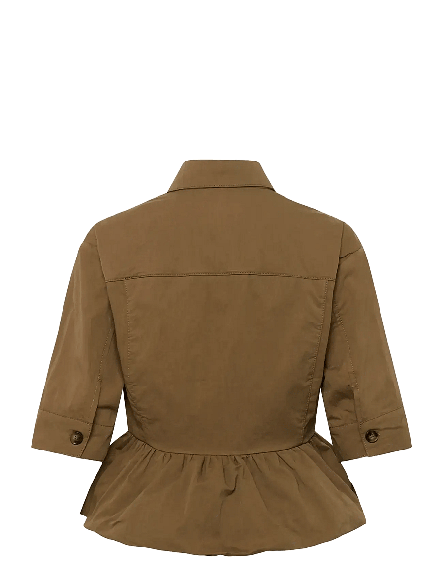 Gestuz - GZzandaya shirt - short-sleeved shirts - ermine - 2