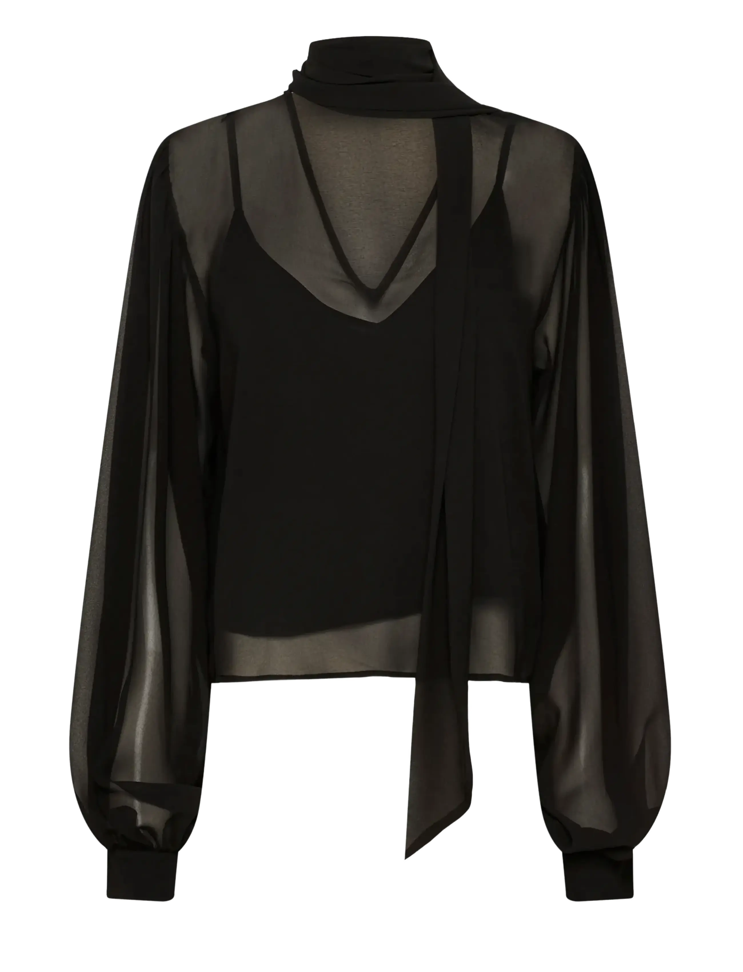 Gestuz GZzurina blouse - Transitional Layering - BLACK / black