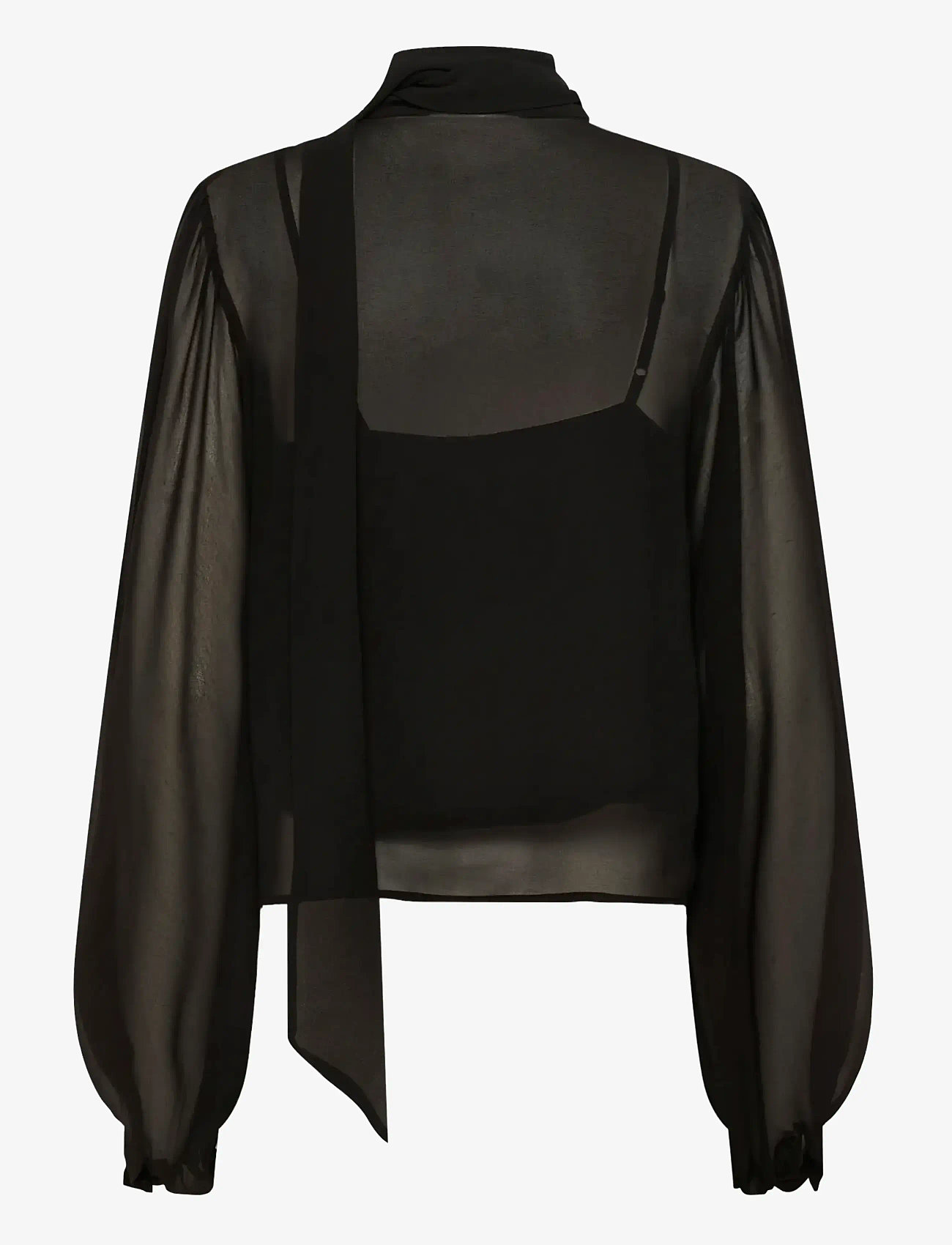 Gestuz - GZzurina blouse - langärmlige blusen - black - 2