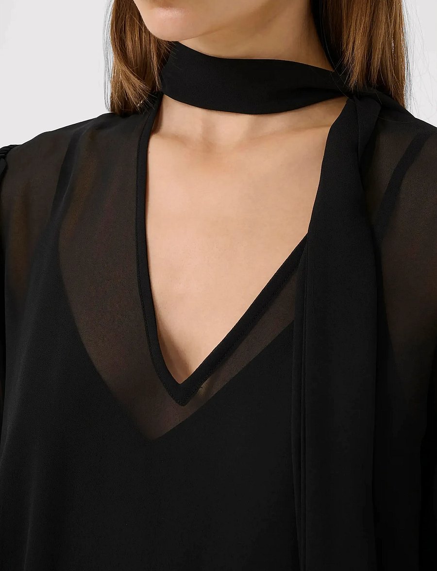 Gestuz - GZzurina blouse - langærmede bluser - black - 5