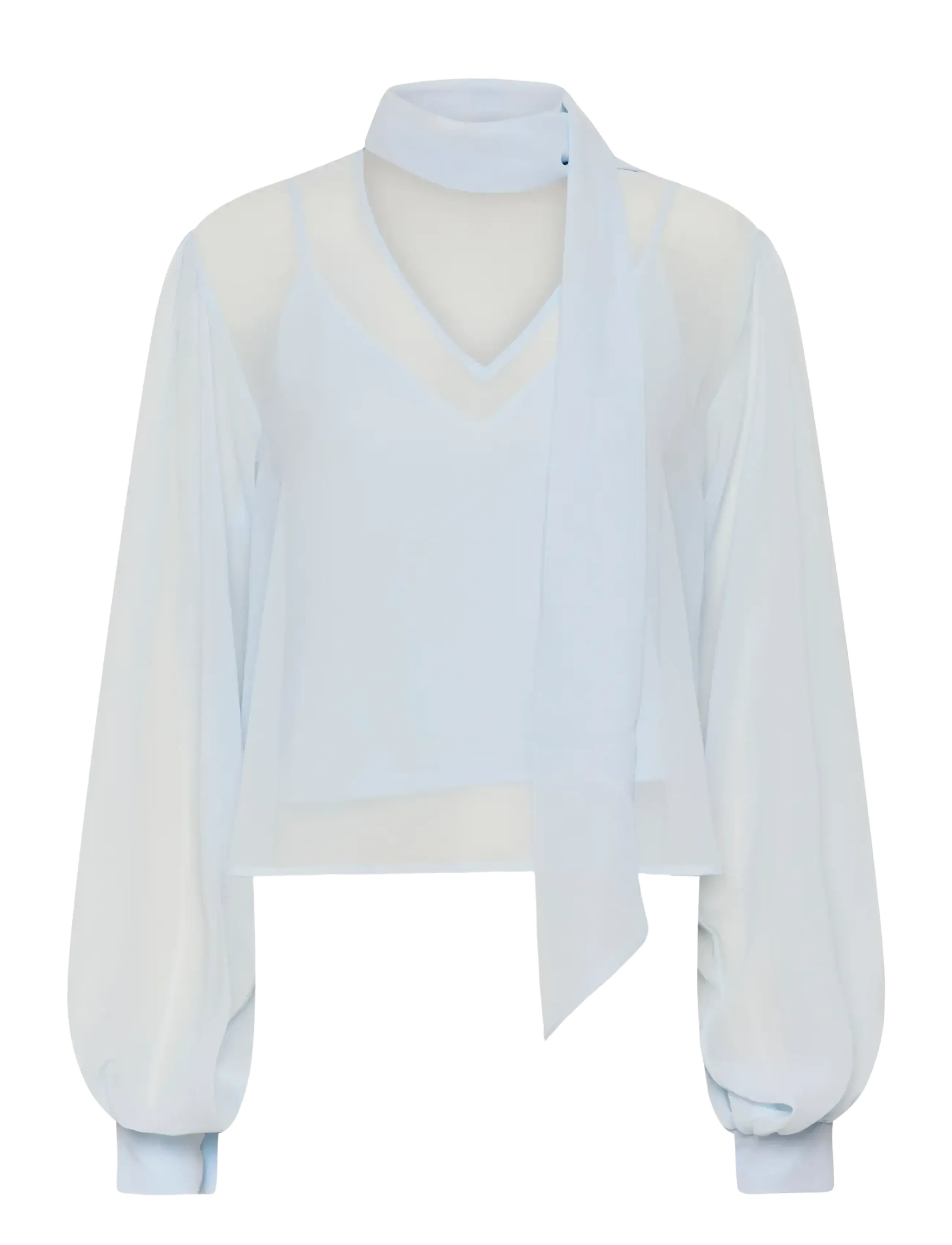 Gestuz GZzurina blouse - Blouses & Overhemden - BLUE FINCH / blue