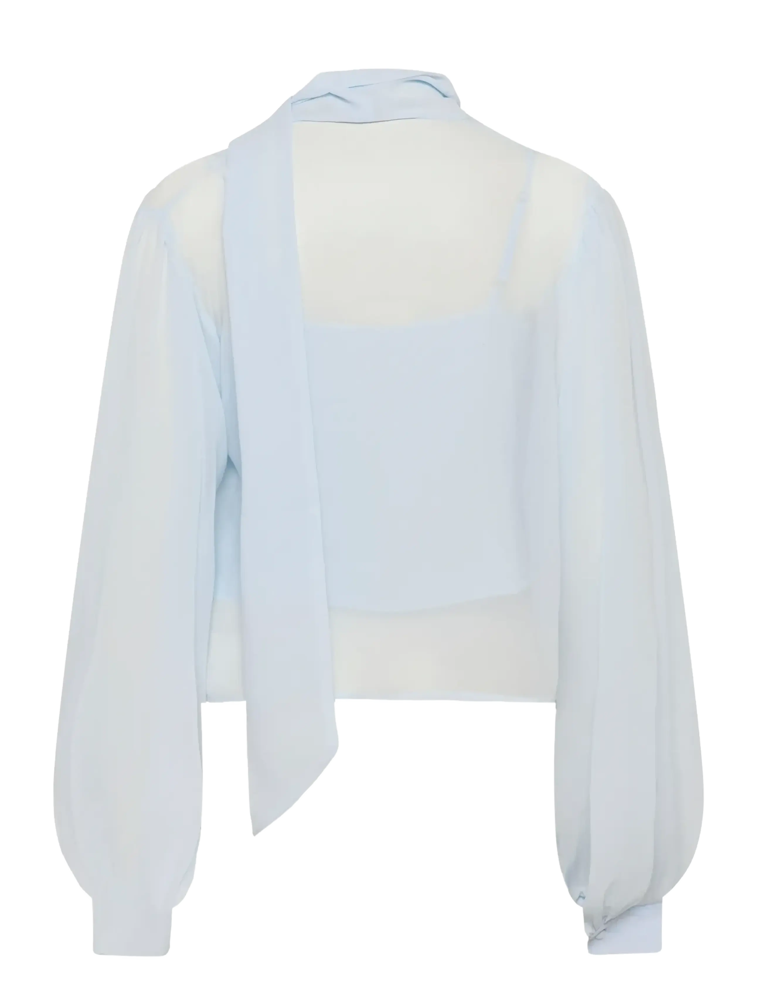 Gestuz - GZzurina blouse - langærmede bluser - blue finch - 2