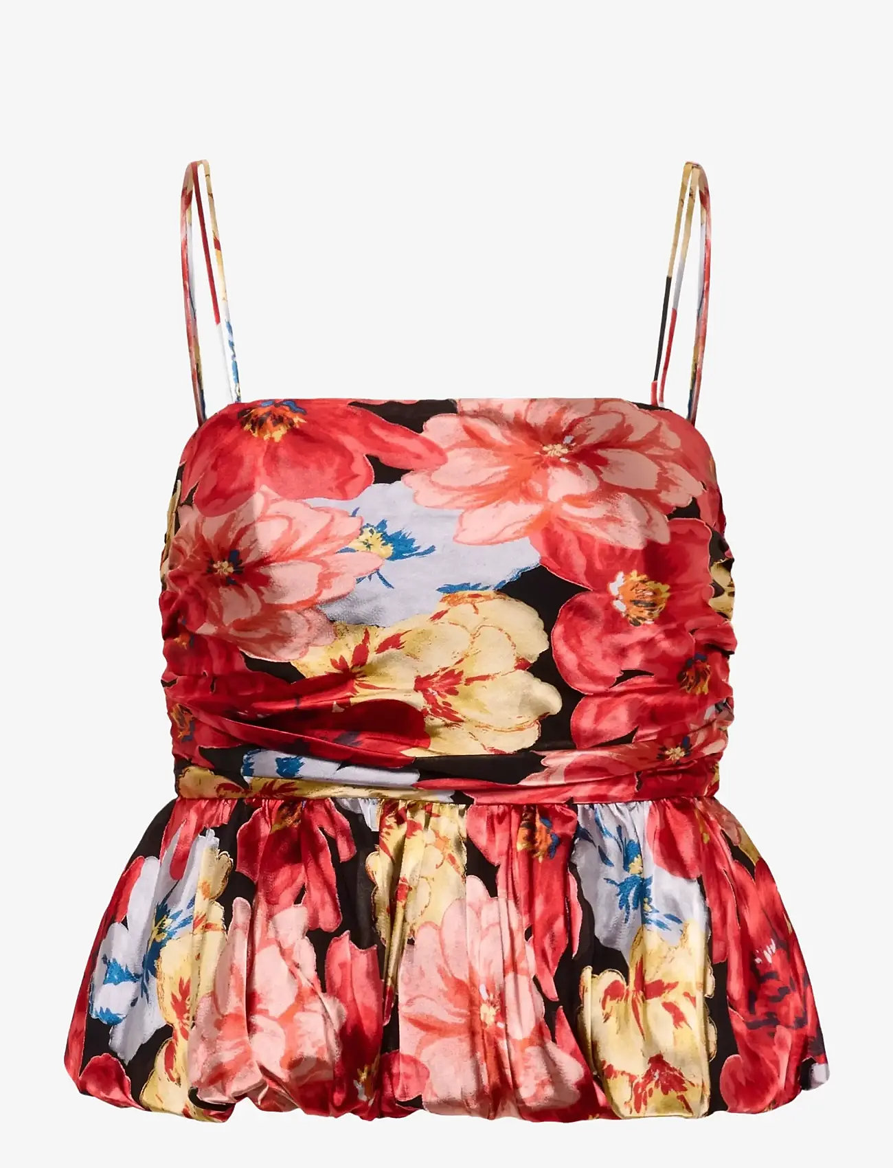 Gestuz - GZsigrida P silk top - nabapluusid - dessert flower multi - 1