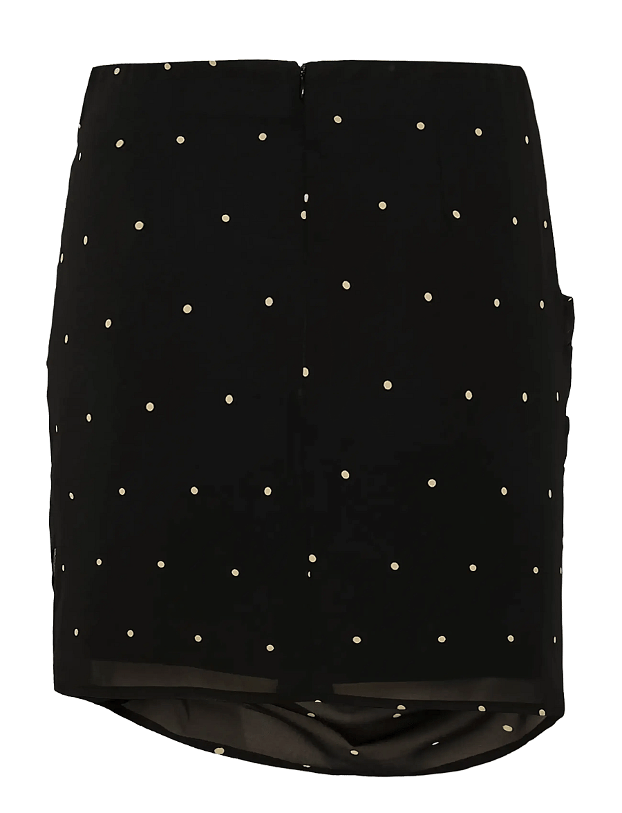 Gestuz - GZdorthie P HW skirt - korte nederdele - khaki dot - 2