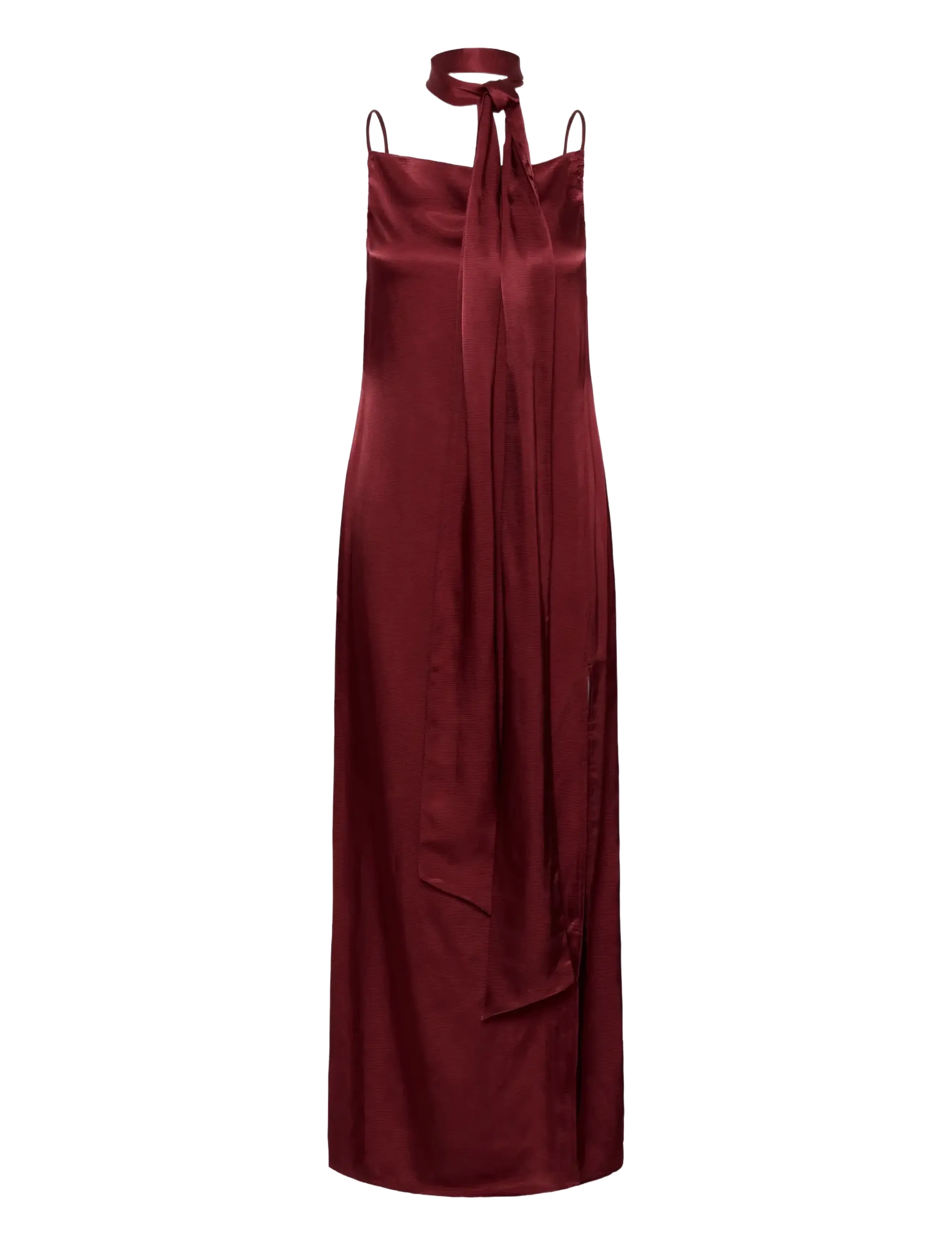 GESTUZ Gzsirwa Long Kleid Burgundy - 40 - Damen
