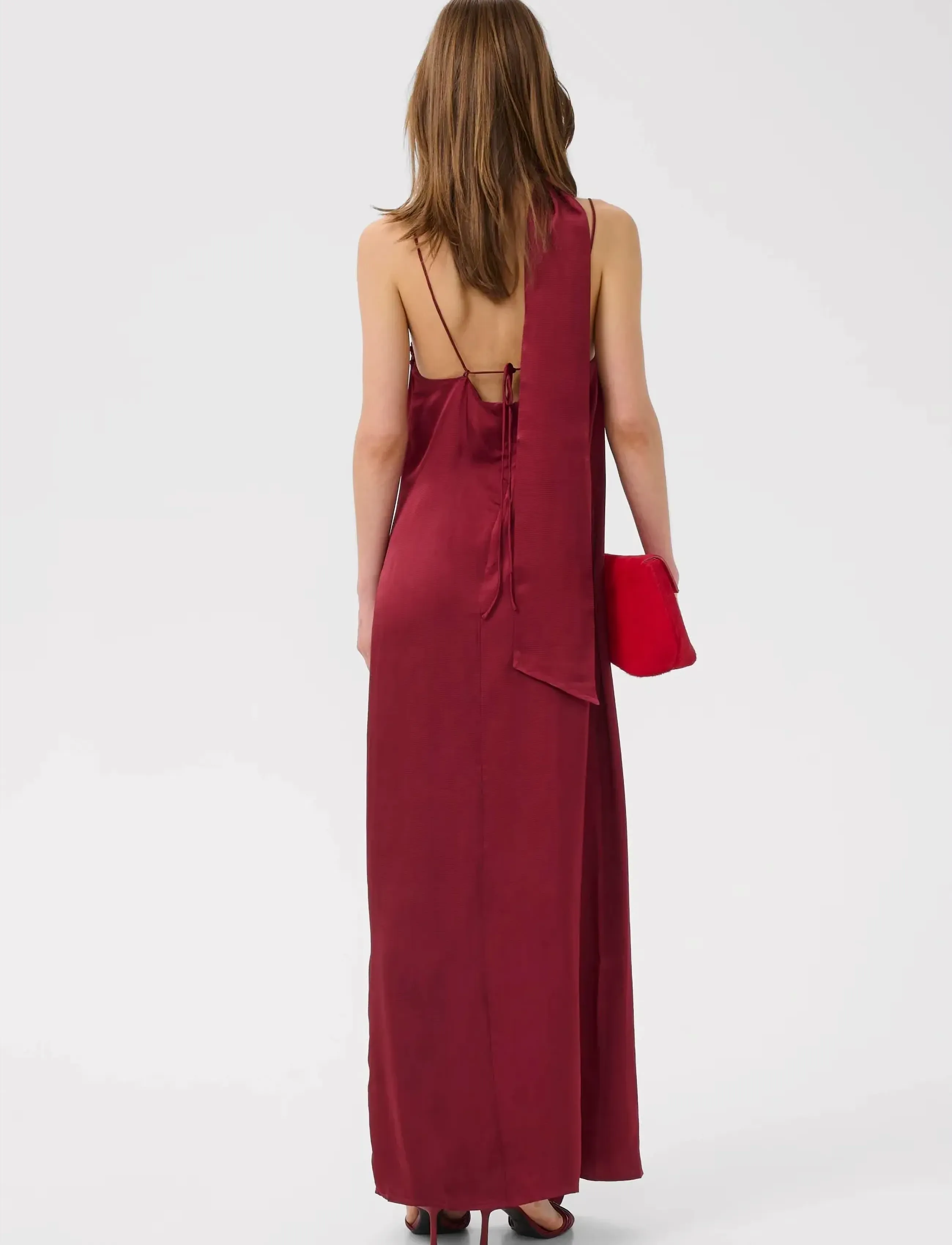 Gestuz - GZsirwa long dress - Õhtukleidid - cabernet - 4