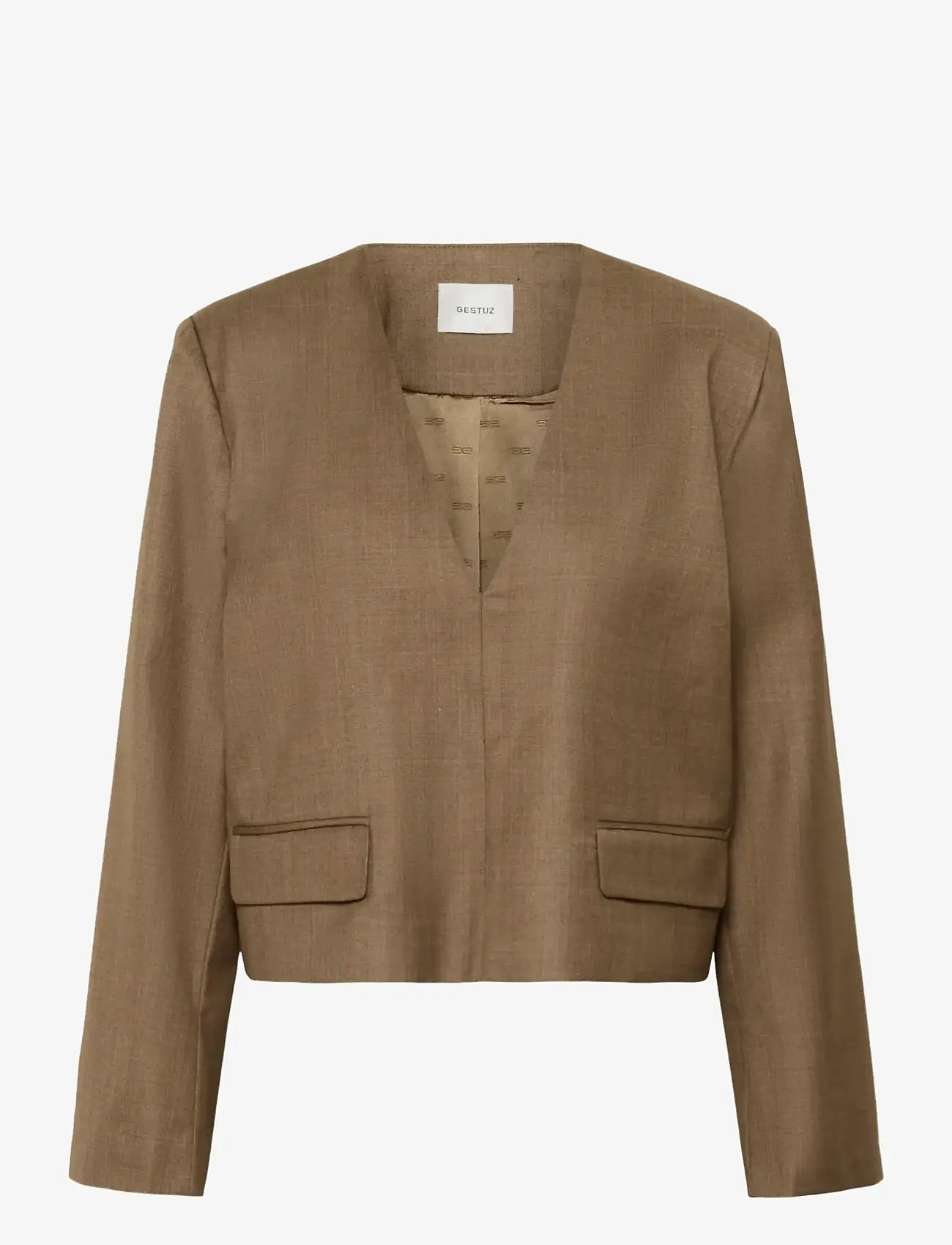 Gestuz - GZschany blouse - langärmlige blusen - ermine - 1